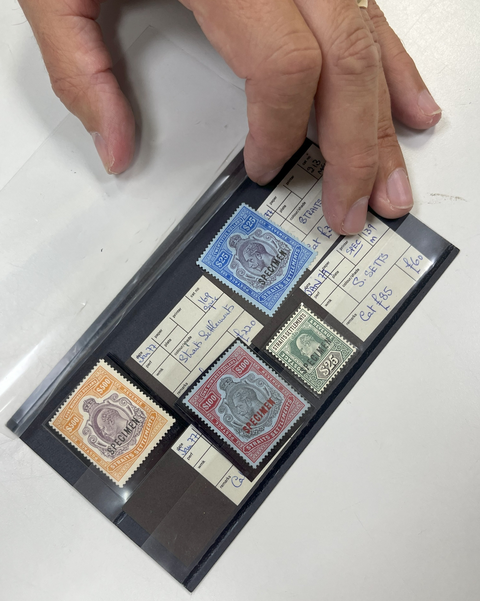 Straits Settlements Stamps Web