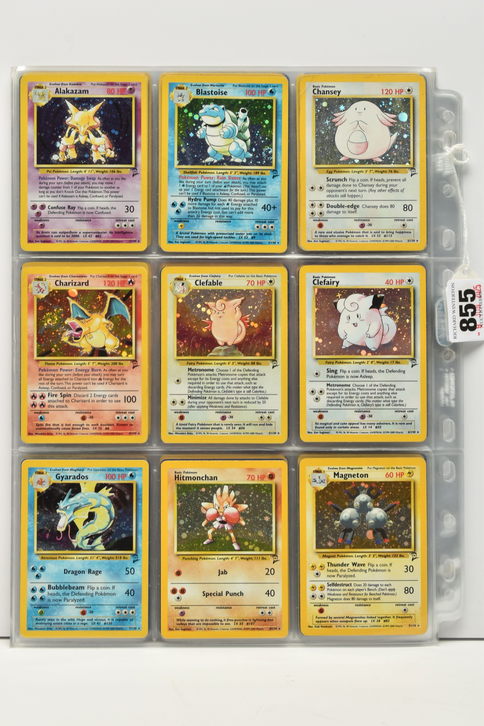 Partially Complete Pokémon Base Set 2 Sold £600