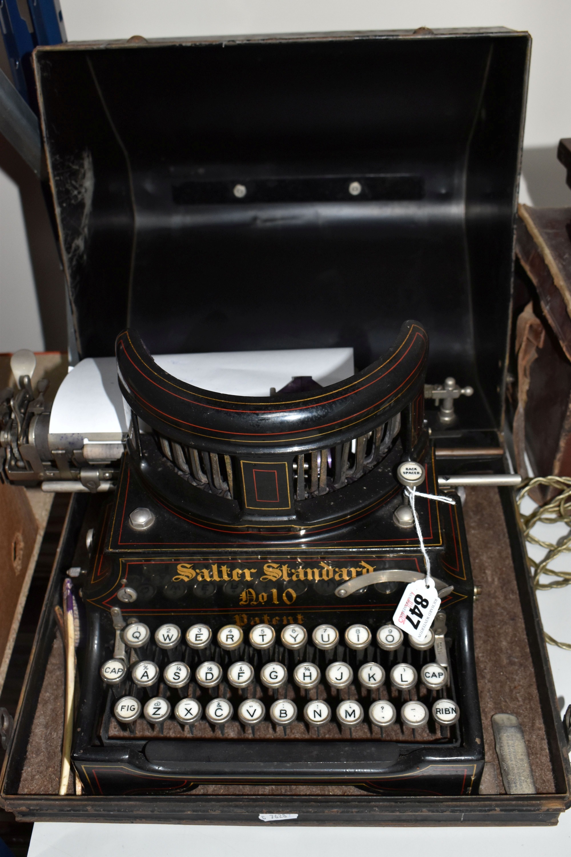 Early C20th Salter Typewriter Sold £420
