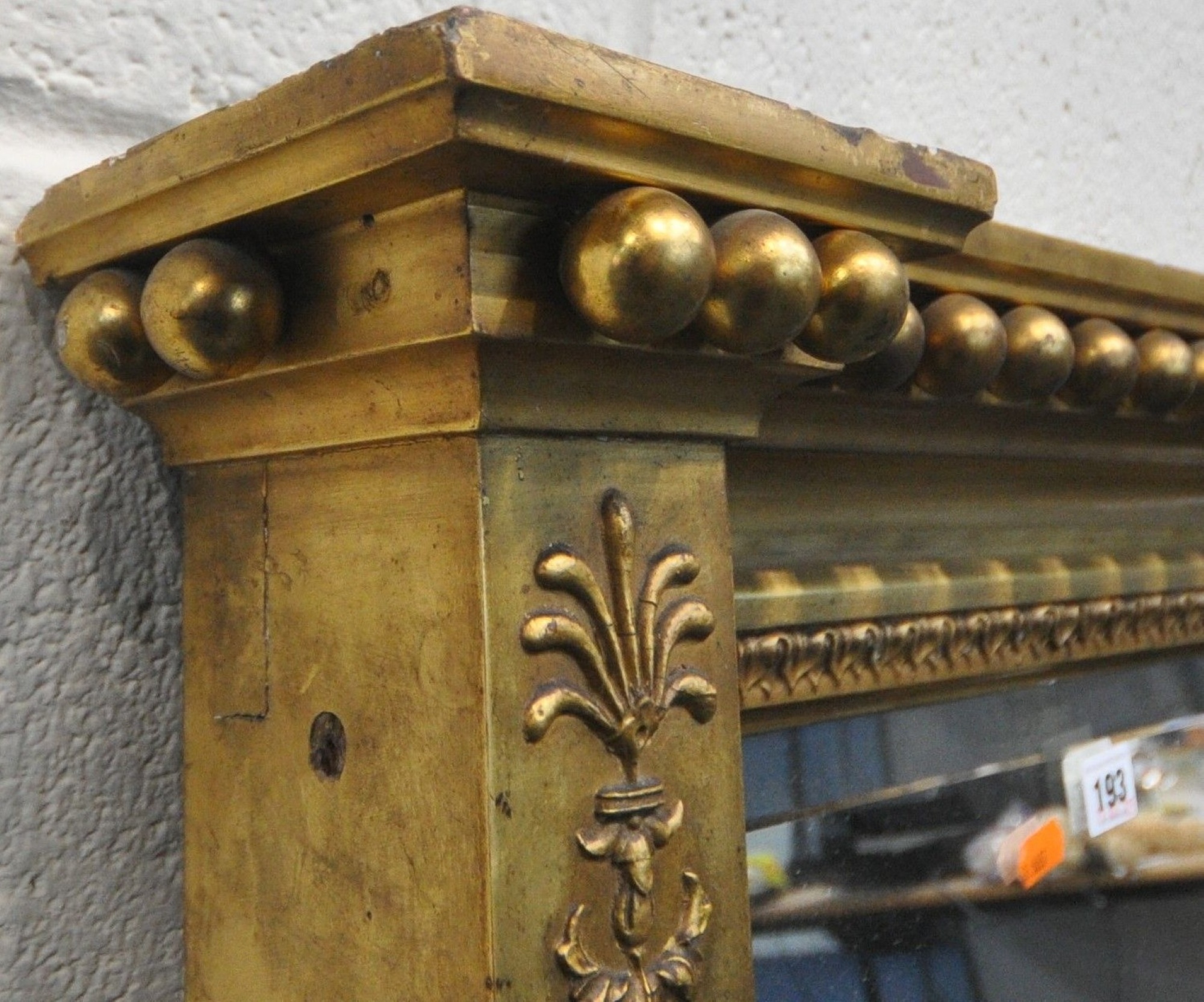 Regency Gilt Framed Pier Mirror Sold £480