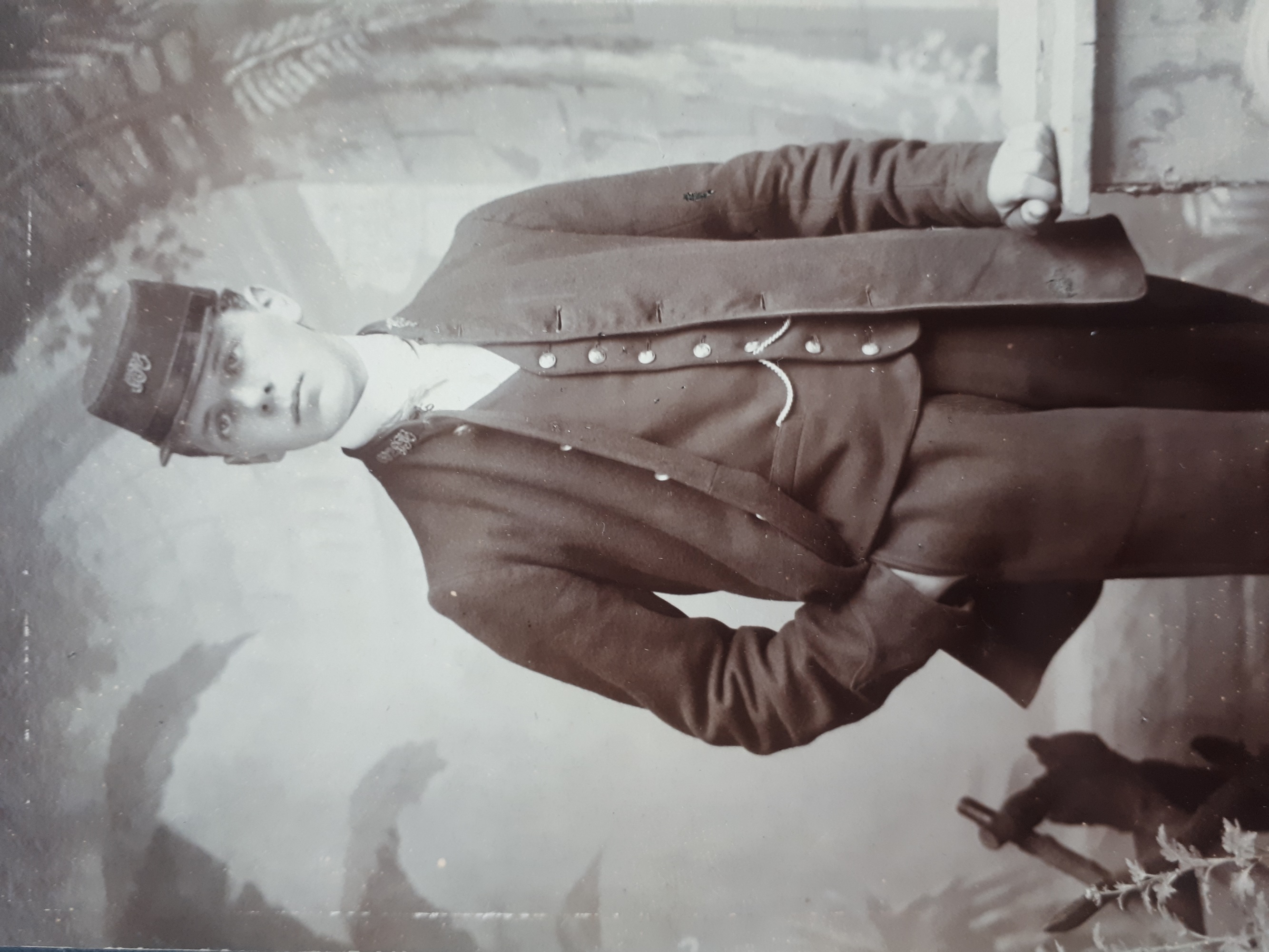 Aiers As A Postman In 1900