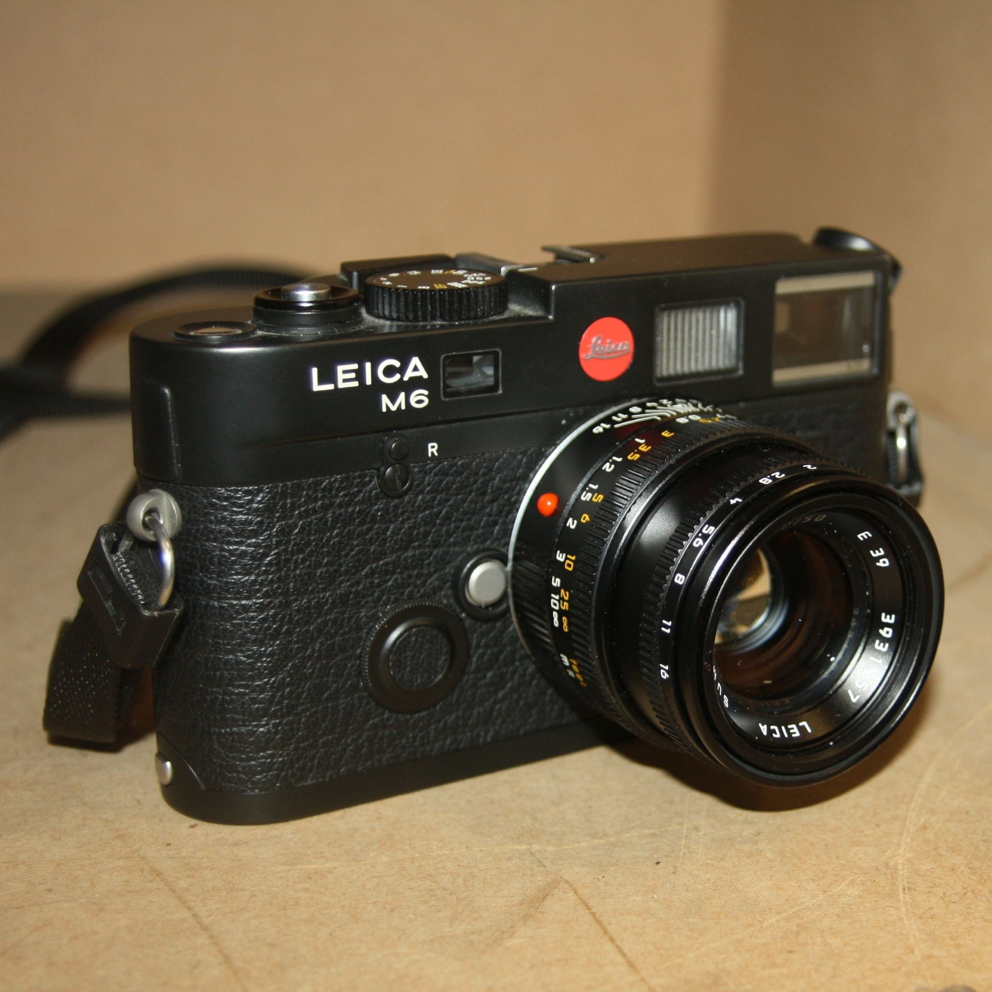 Leica M6 Film Camera With Semikron 50Mm Lens Sold £2,300