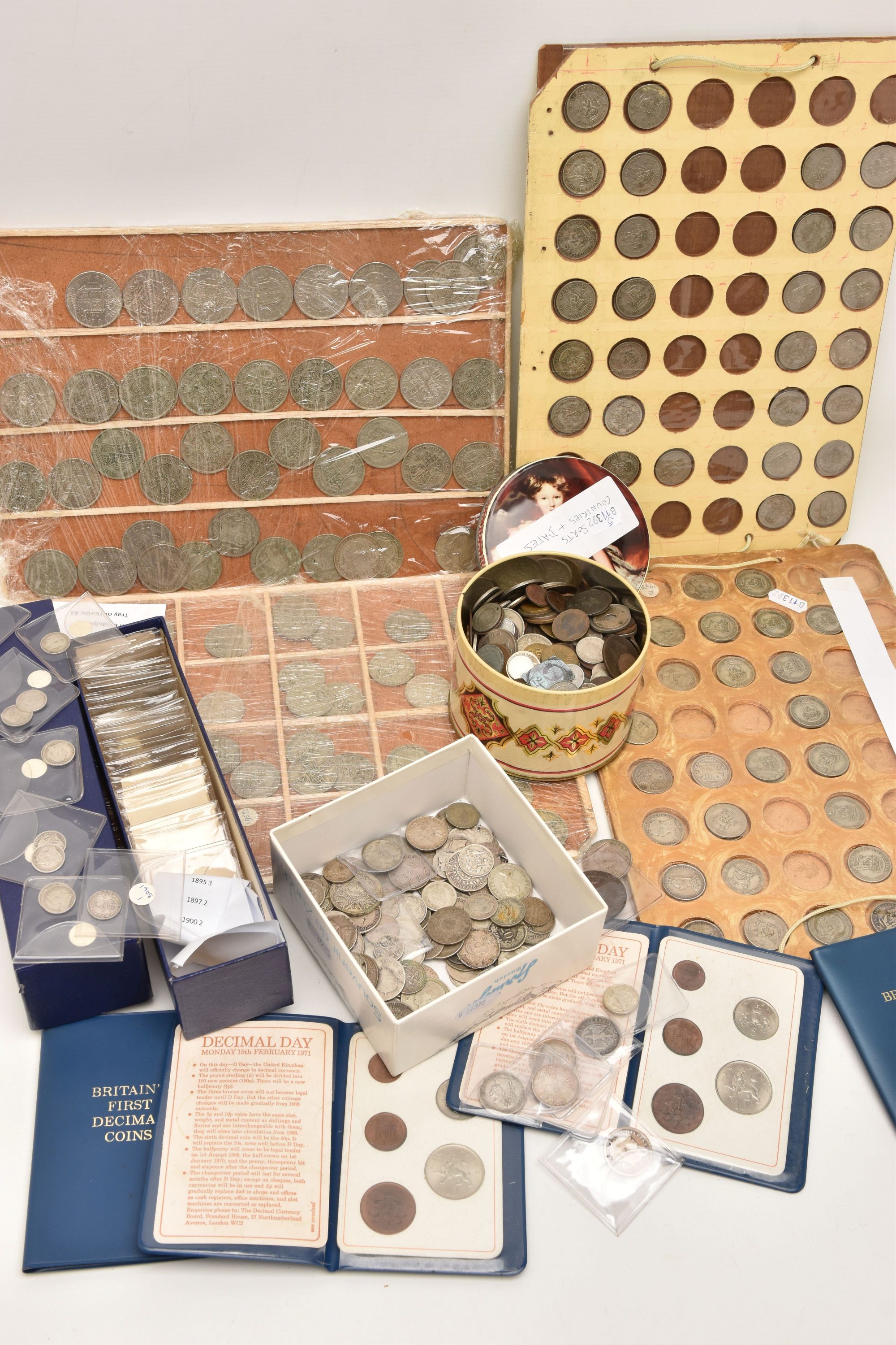 Collection Of World Silver Coinage Sold £680