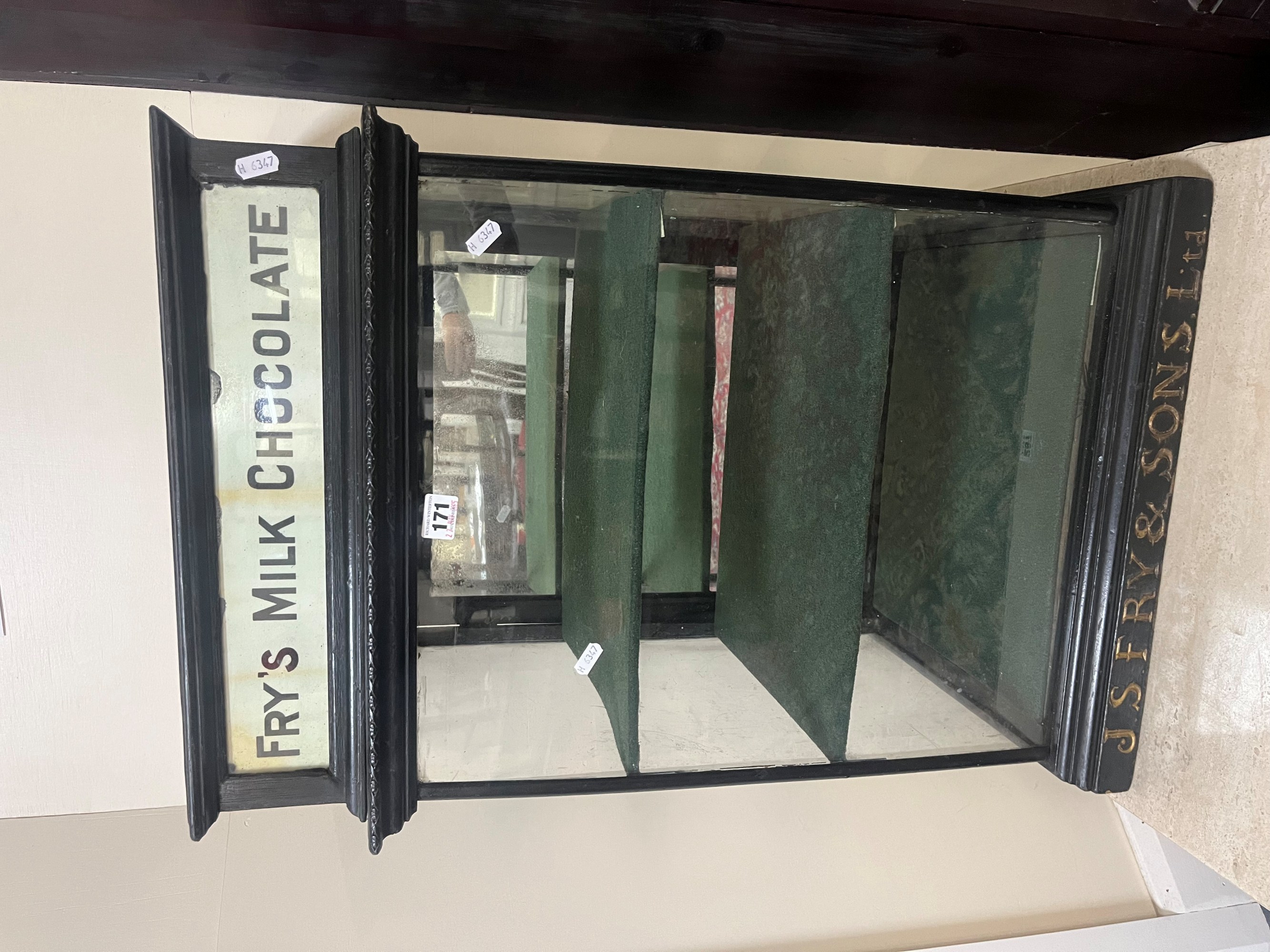 Fry's Milk Chocolate Counter Top Display Cabinet