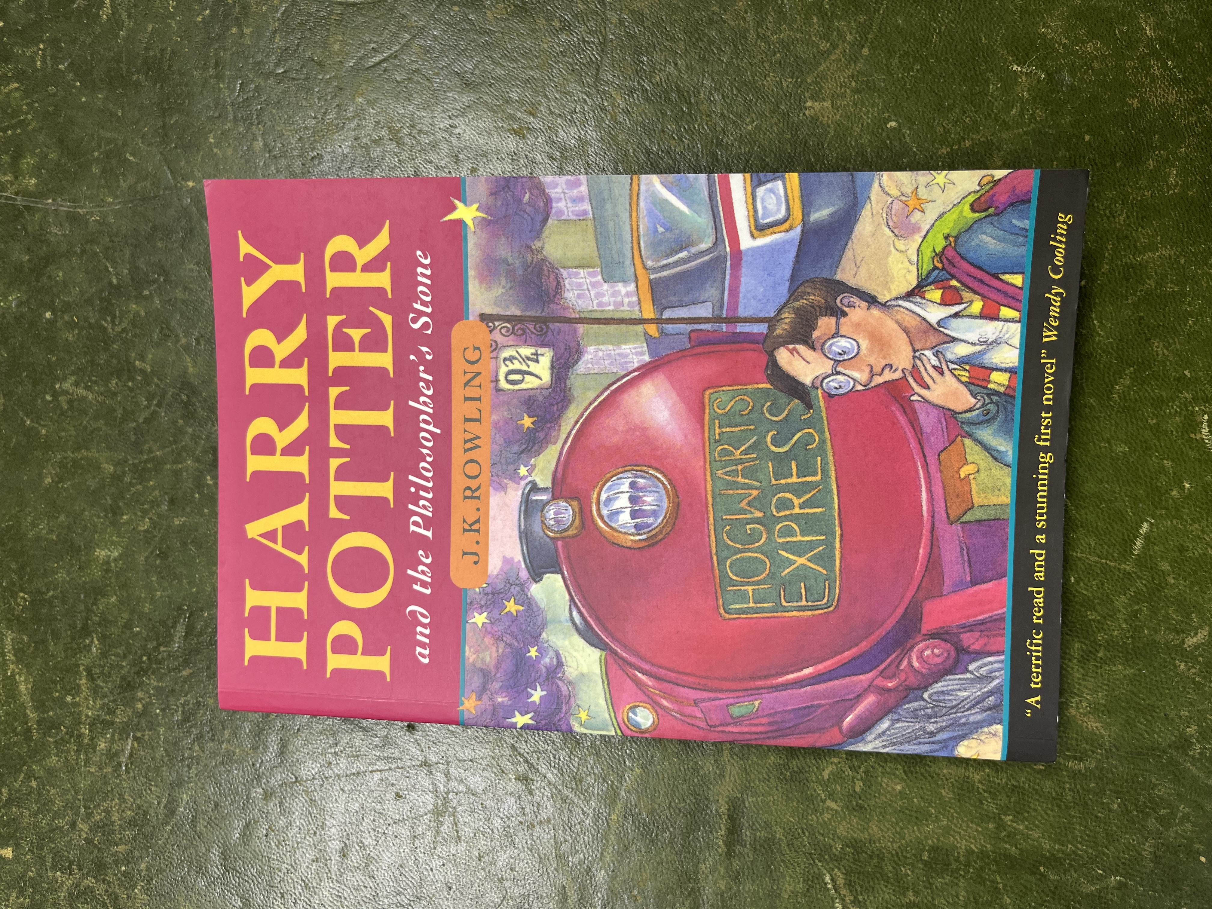 Harry Potter Philosopher's Stone 1St Edition Paperback Soft Cover Book Sold £6,600