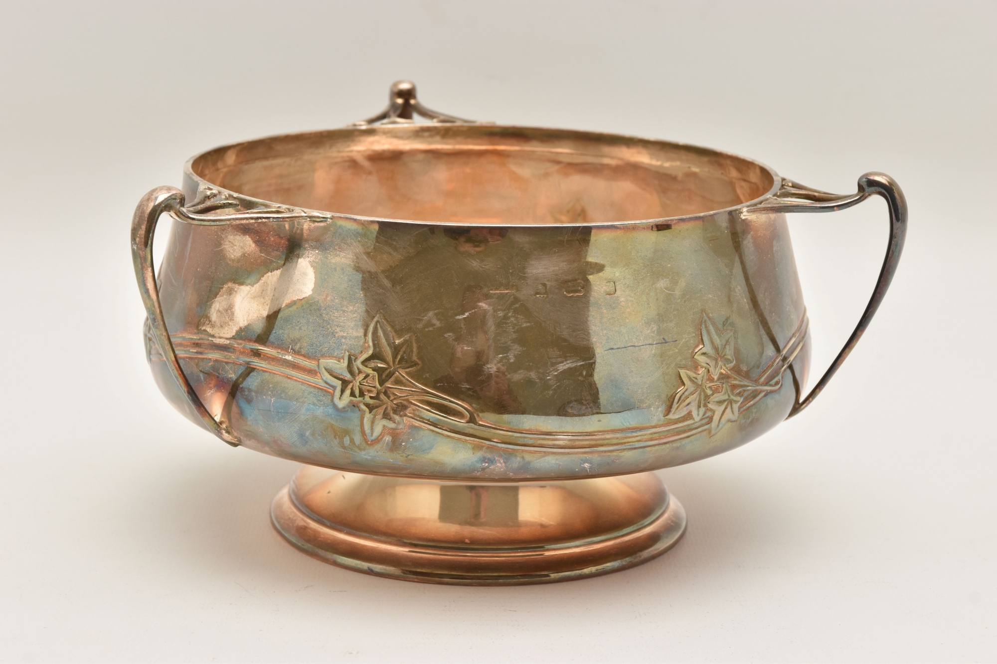 Silver Triple Handled Bowl Sold £300