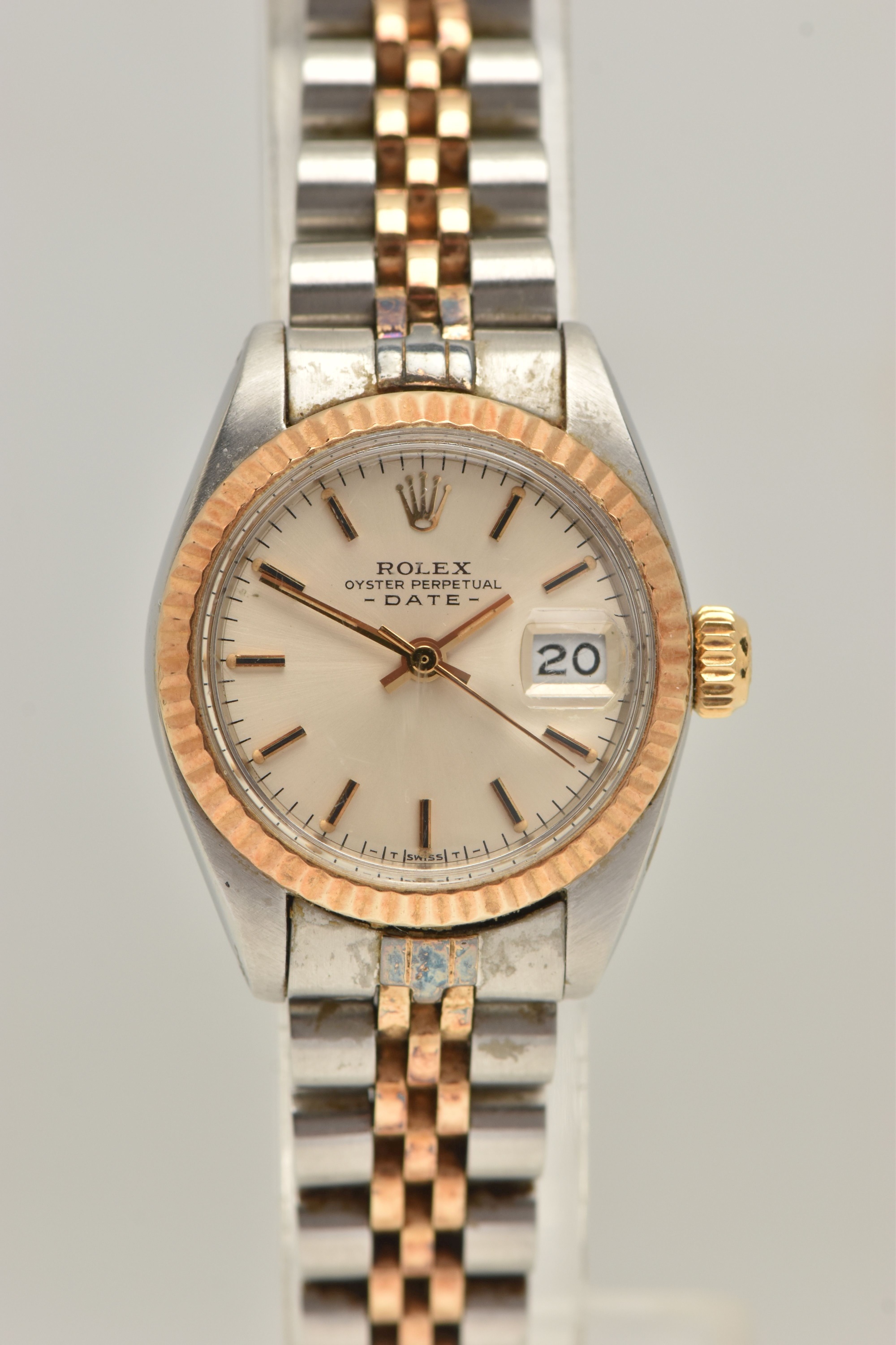 Rolex Oyster Perpetual Date On Jubilee Bracelet Sold £1,500