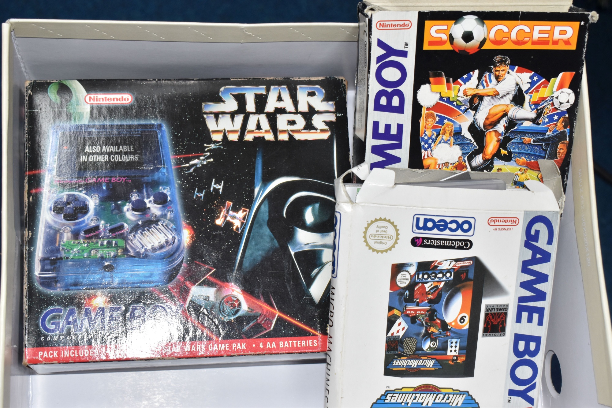 Nintendo Game Boy Ltd Star Wars Model And Games Sold £300