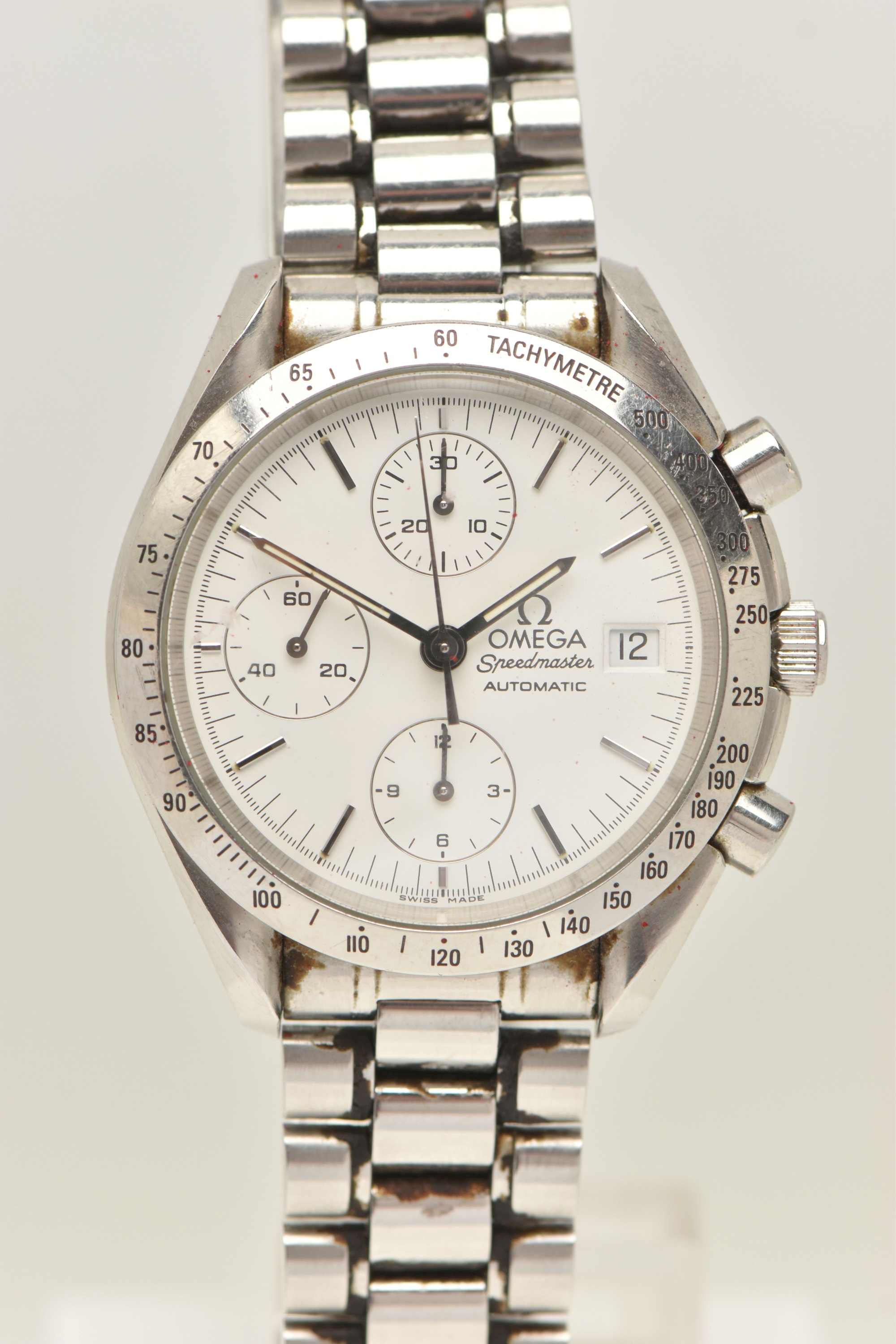 Omega Speedmaster Automatic White Dial Sold £900