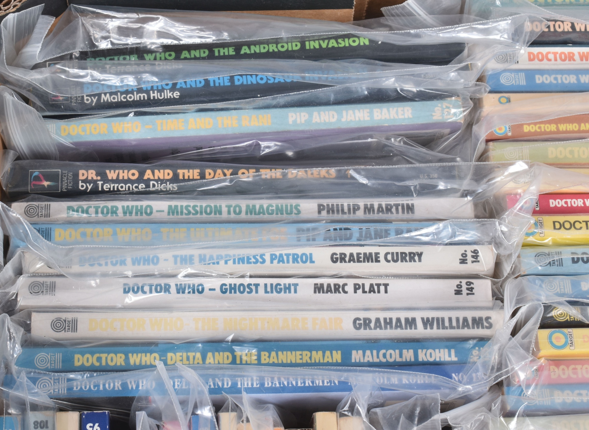 Target And Pinnacle Fiction Doctor Who Books Sold £360