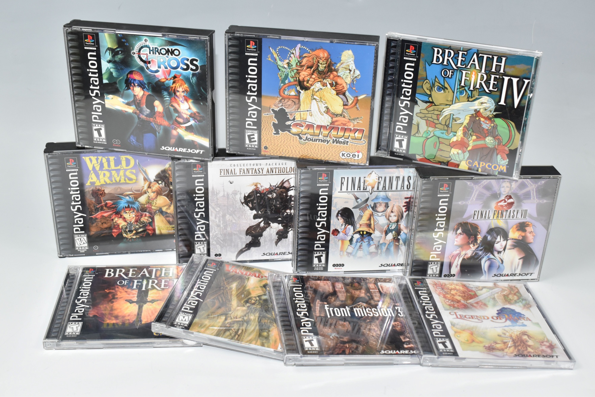 Collection Of NTSC Playstation Video Games Sold £340