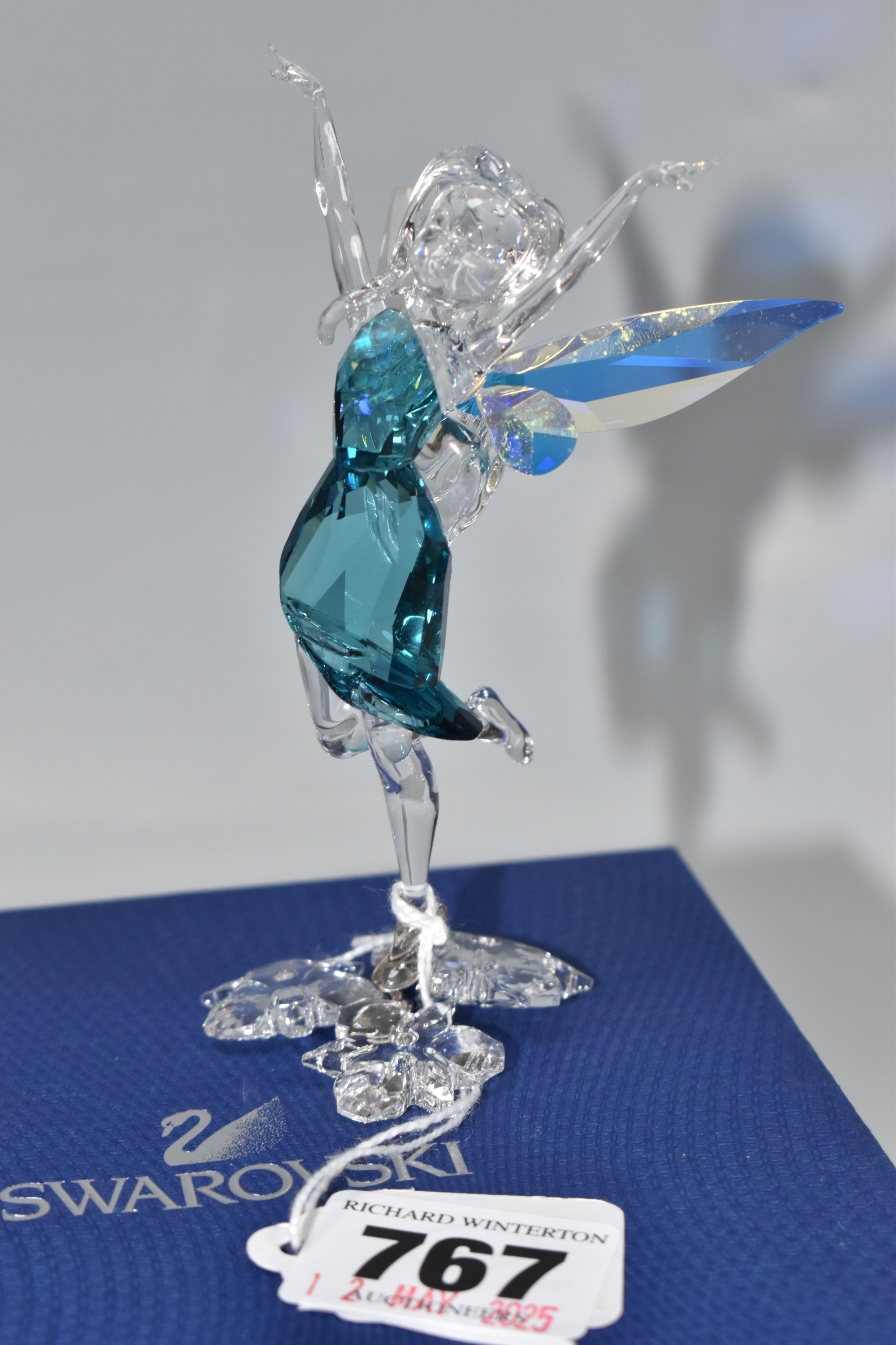 Swarovski Crystal Disney Fairies 'Silvermist' Figurine Sold £400