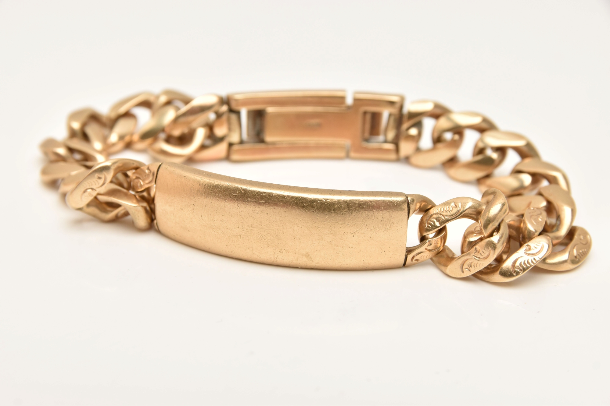 9Ct Gold ID Bracelet Sold £1,500