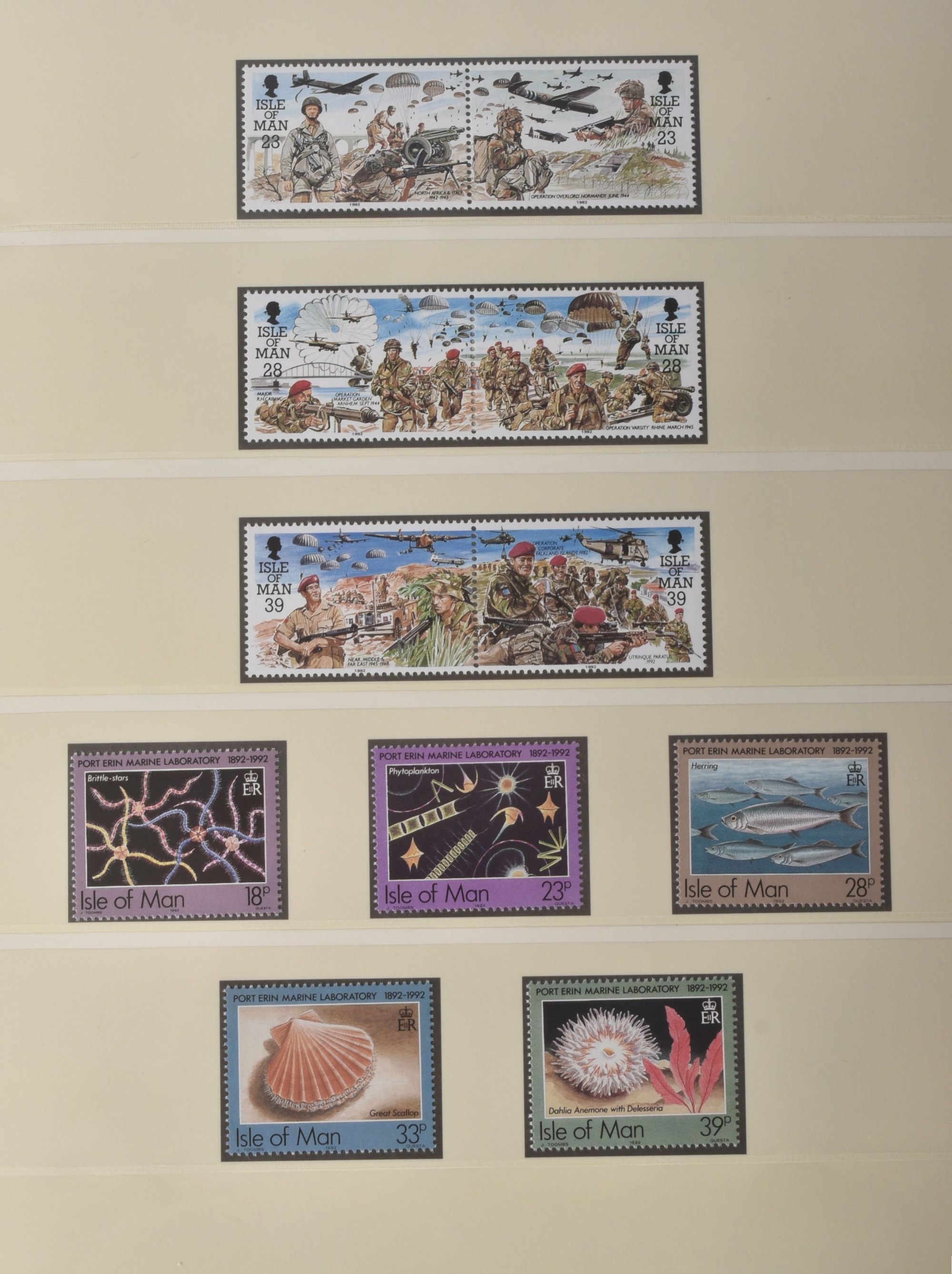 Detail From Large GB Modern Stamps Collection Sold £1,700