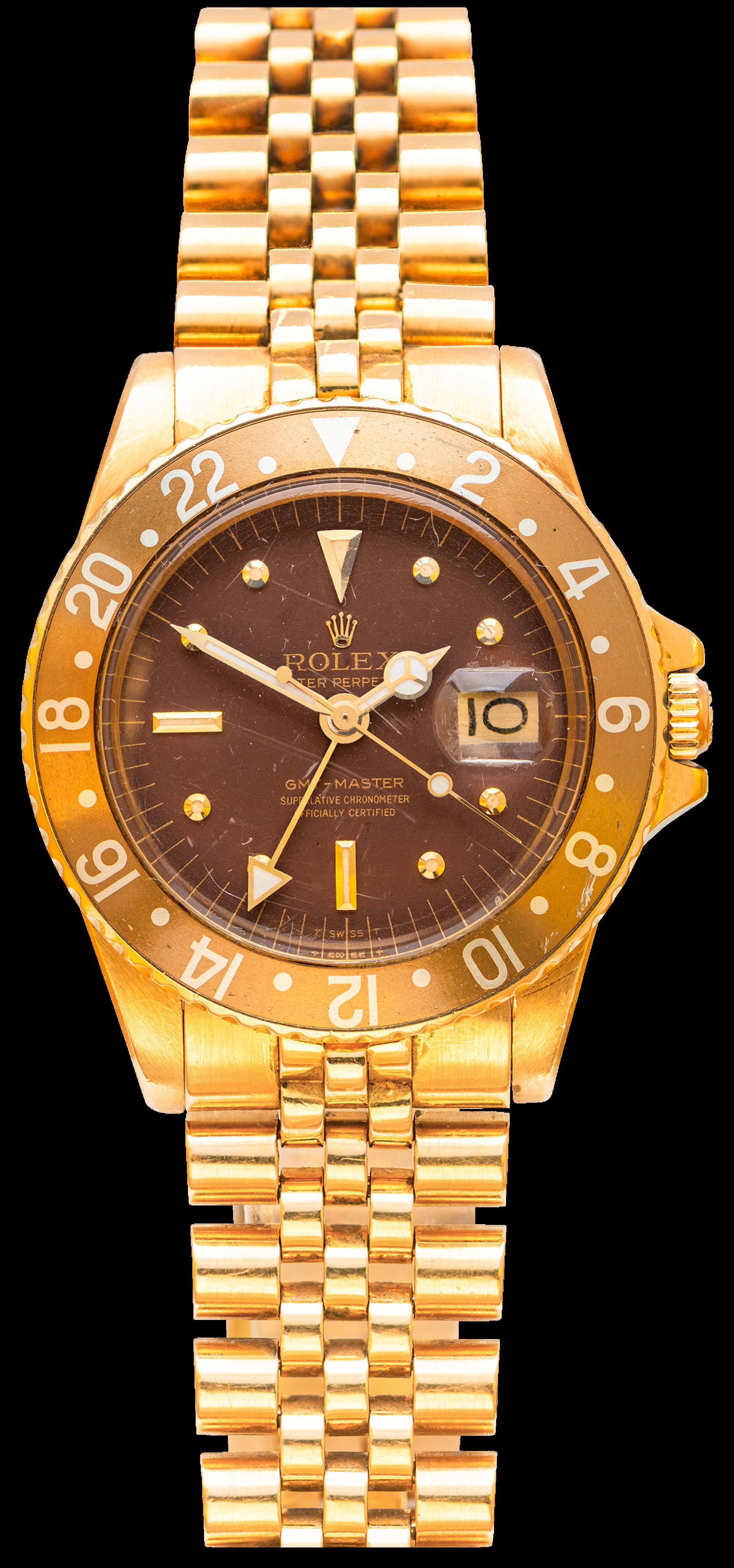 Rolex GMT Master Clipped Web
