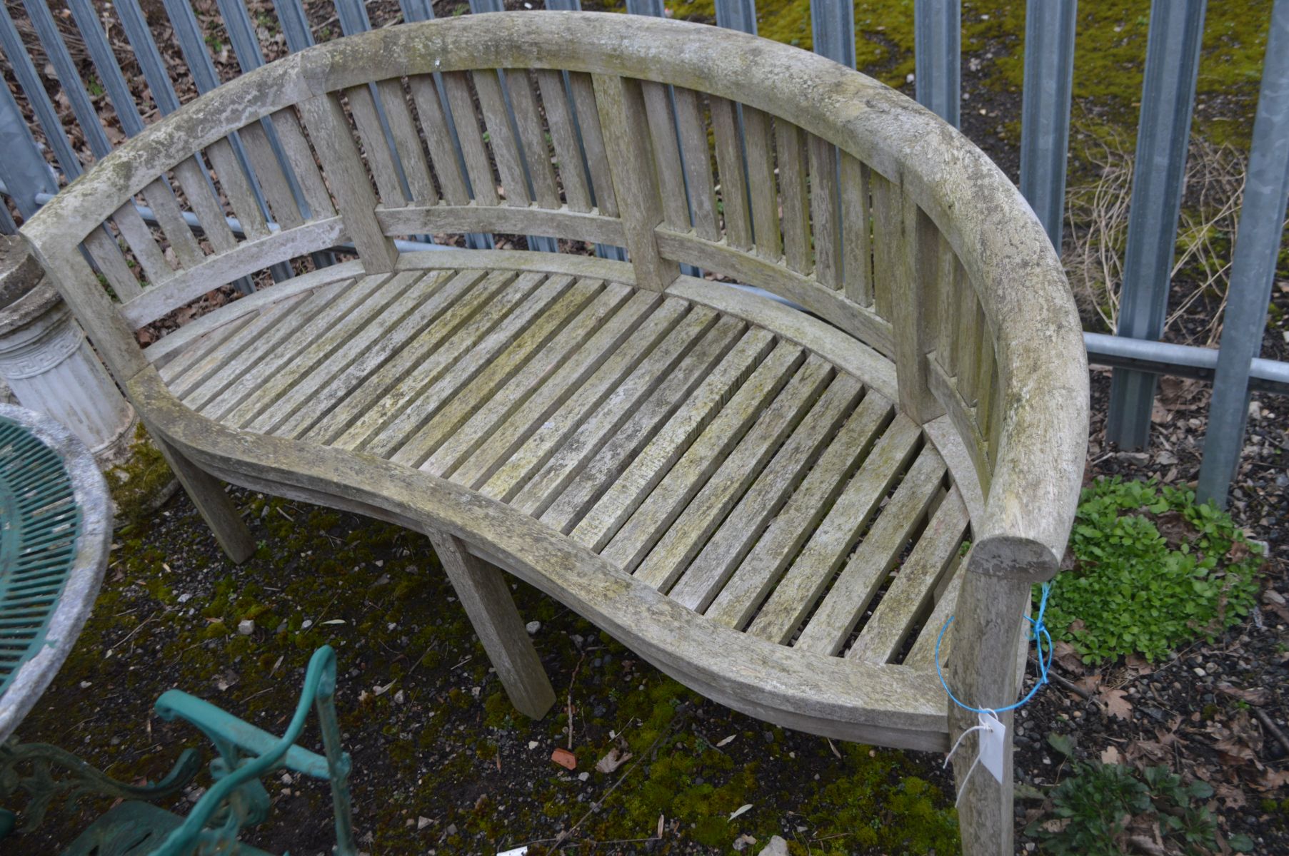 Teak Banana Bench Sold £400