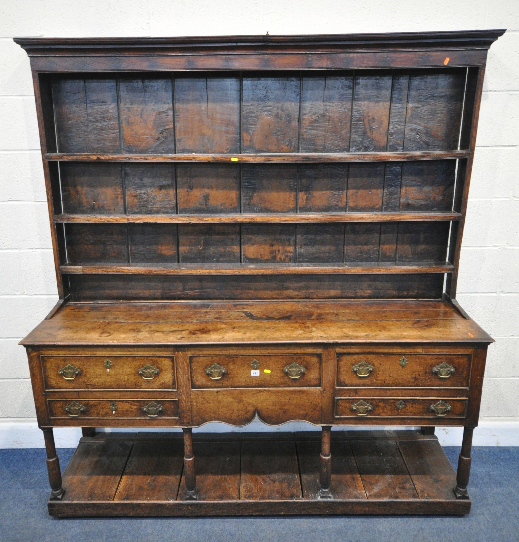 Georgian Oak Dresser Sold £520