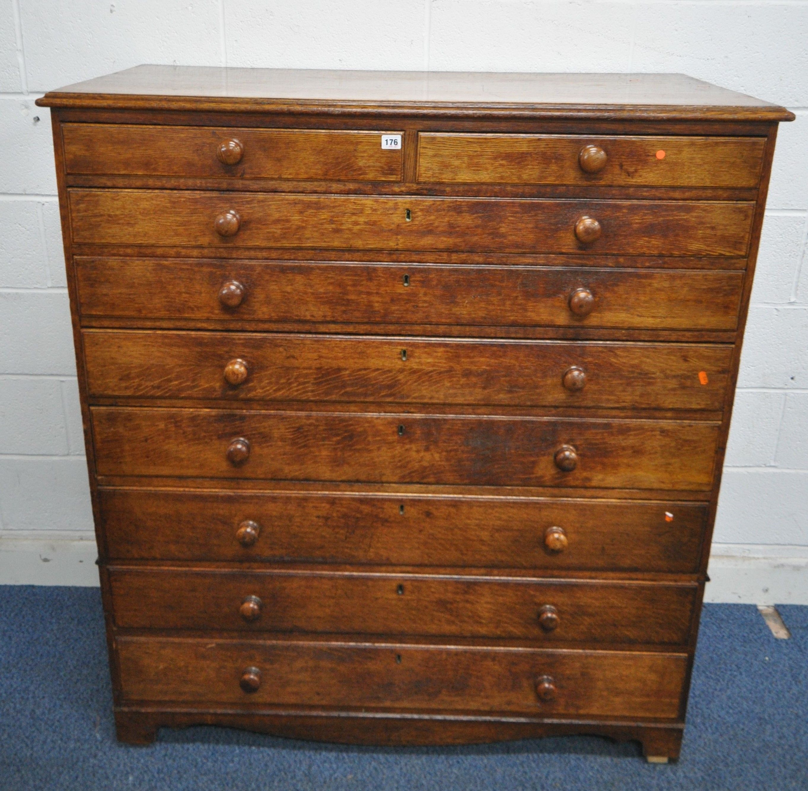 Georgian Oak Chest Sold £380