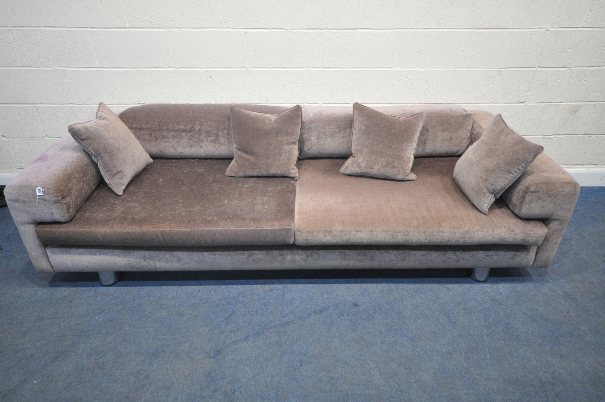 Possibly Howard Keith Diplomat Large Sofa Sold £750