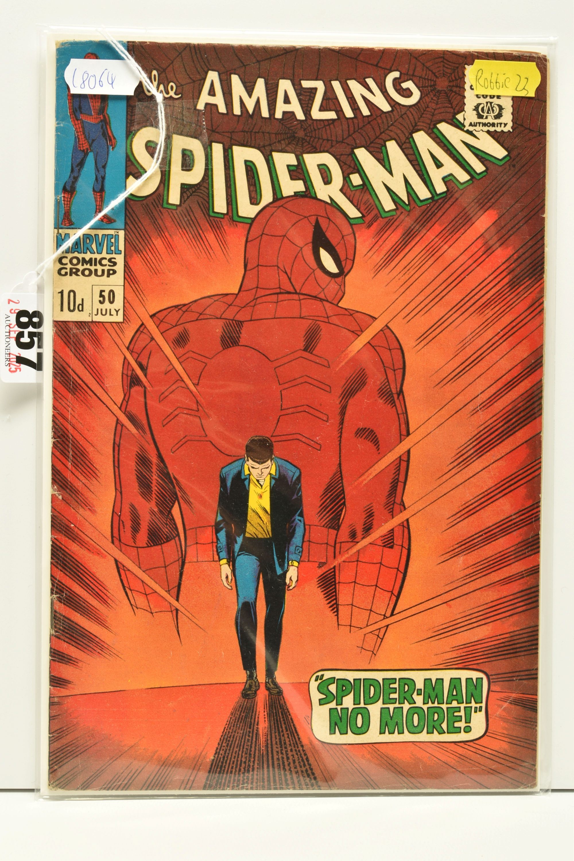 Marvel Comic The Amazing Spider Man Vol 1 #50 Kingpin Sold £300