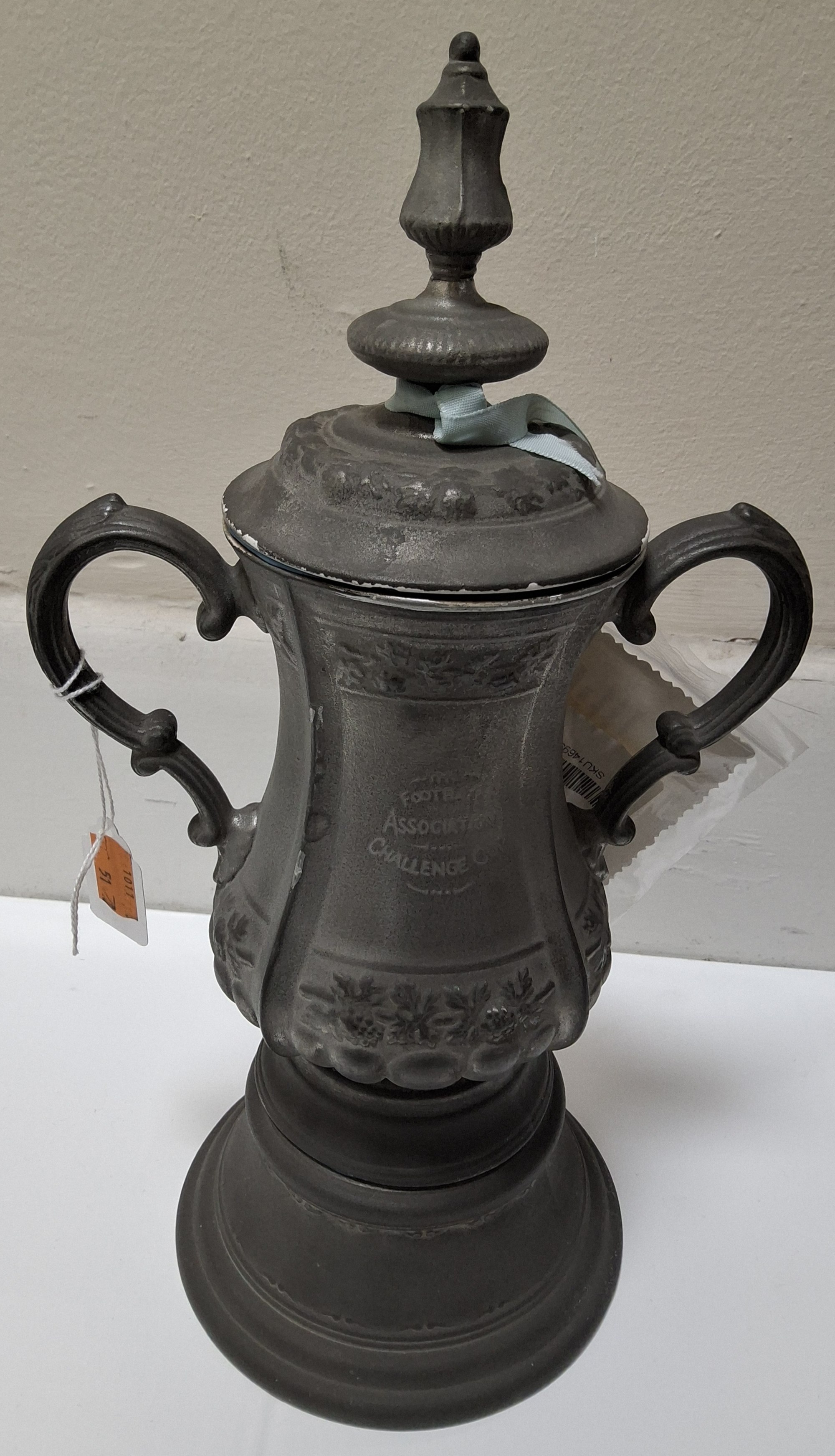 Lot 790 Portmeirion Potteries limited edition small scale FA Cup replica.