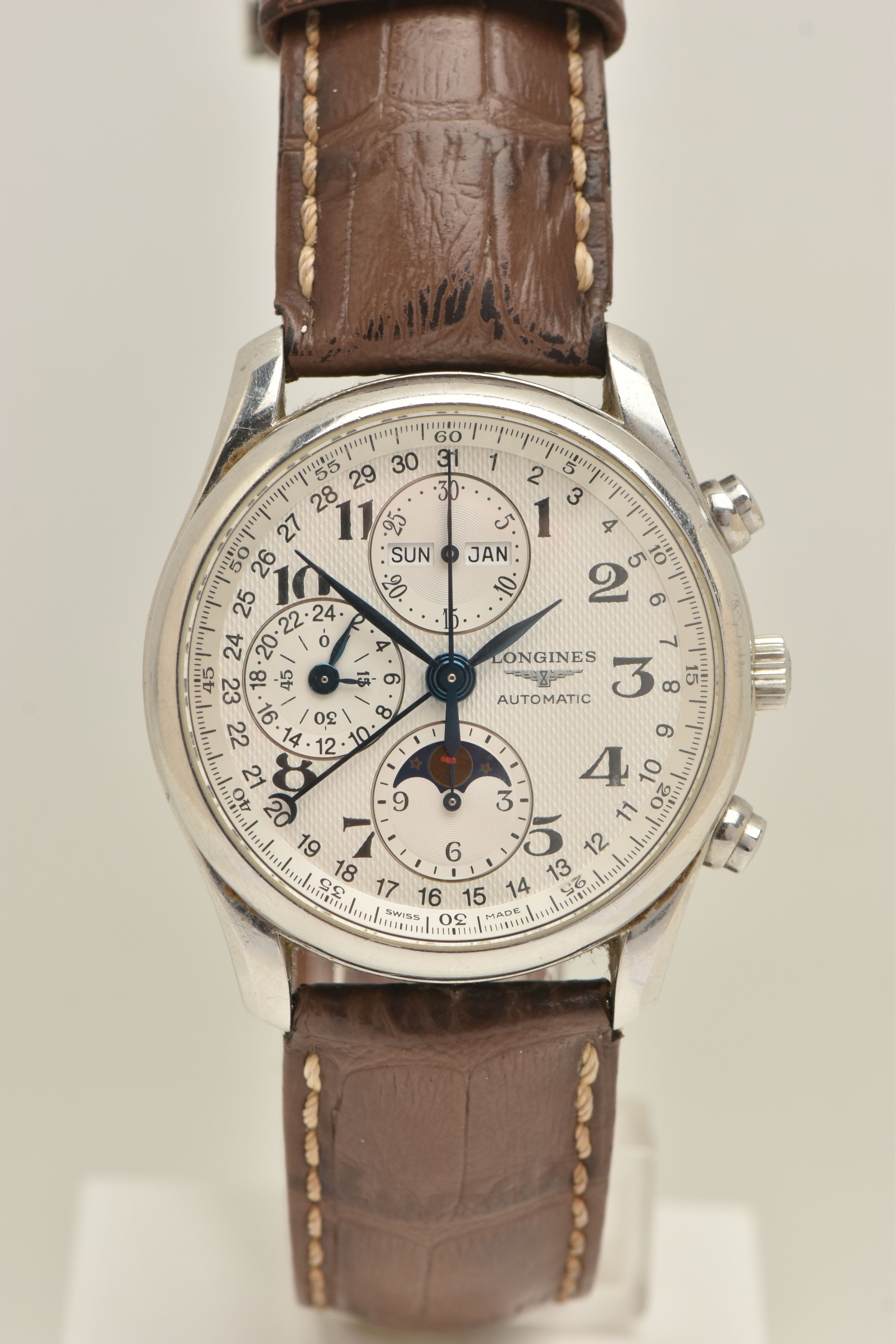 407 Longines Master Collection Moonphase Watch