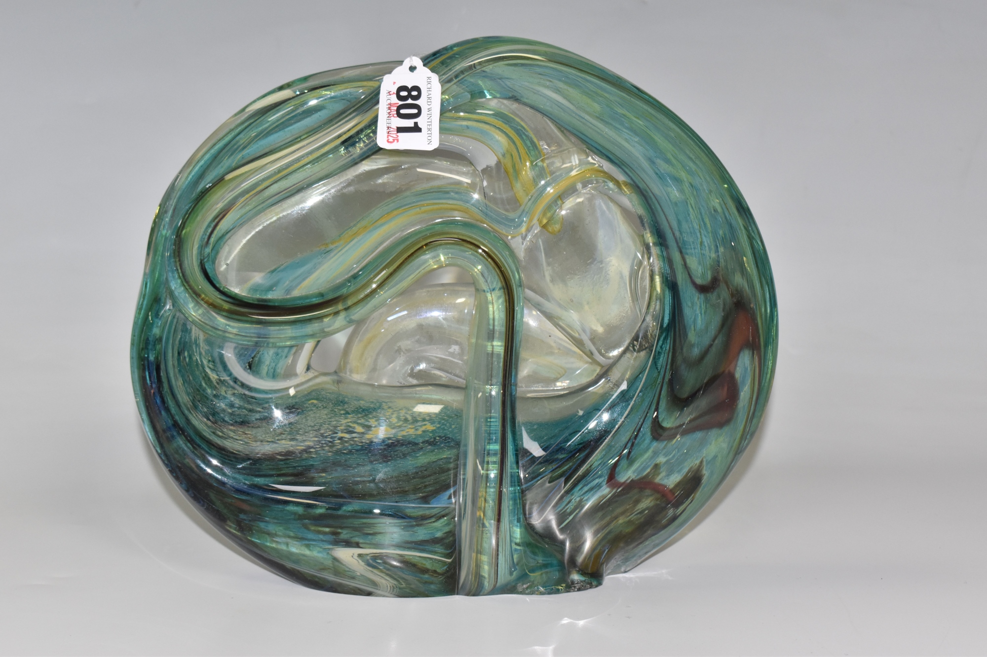 Michael Harris Glass Sculpture Circa 1970 Sold £500