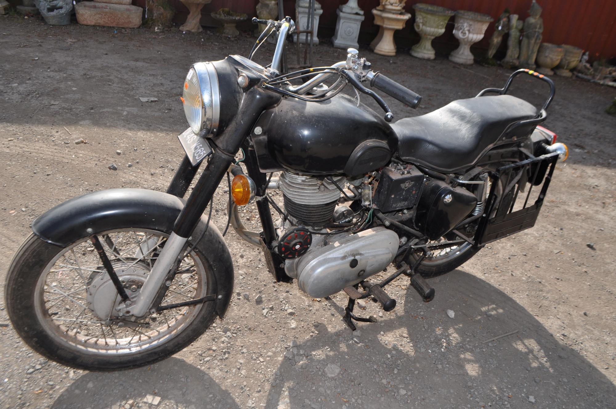 Ex Indian Military Royal Enfield Bullett Motorcycle Sold £620