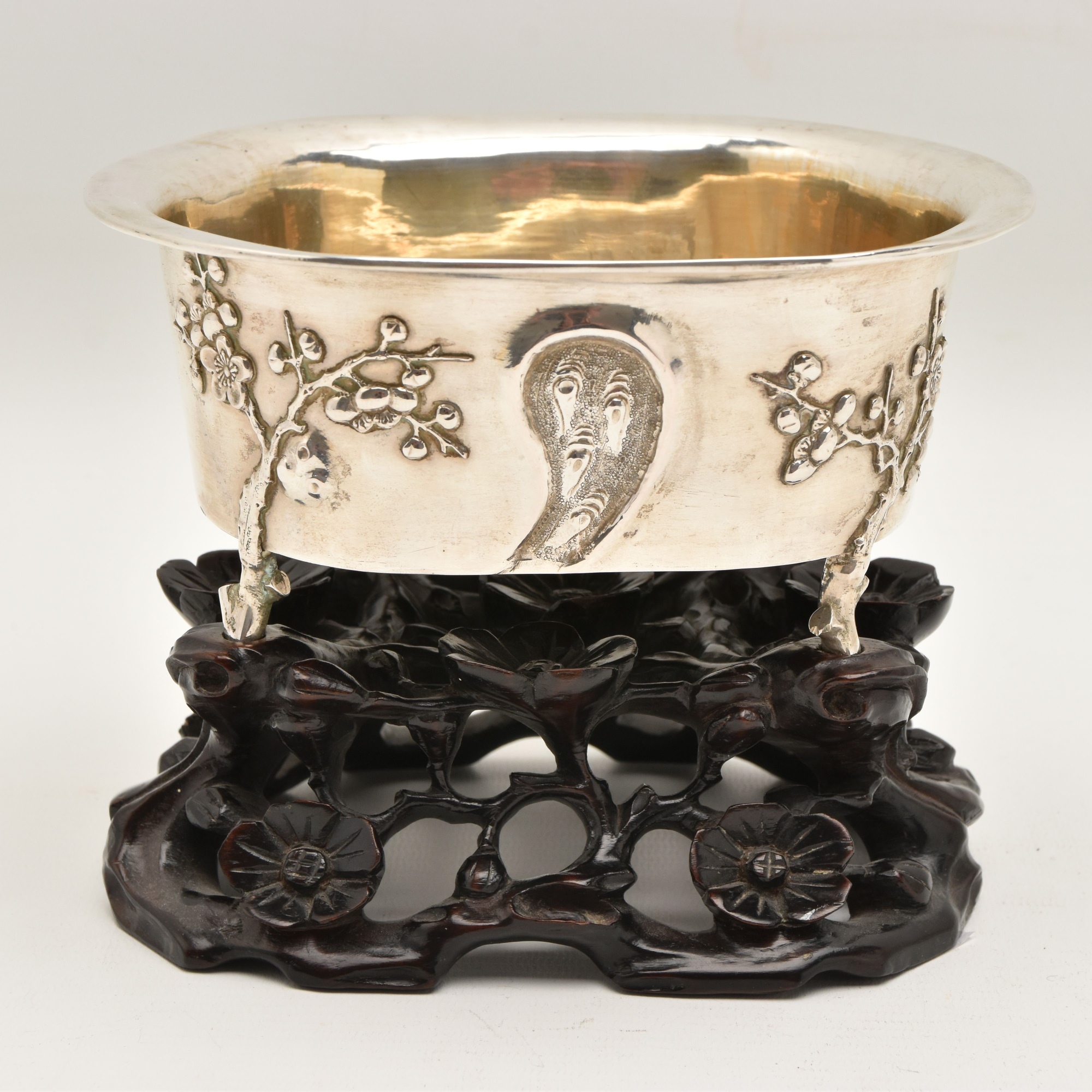 Early C20th Chinese Silve Jardiniere Sold £520