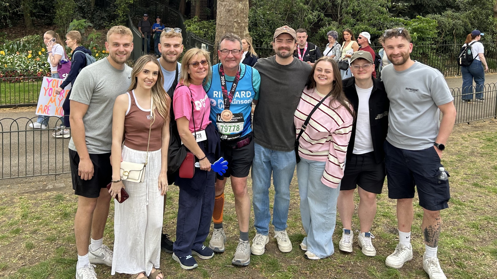 Web Richard Winterton 2026 London Marathon Finish With Family 2