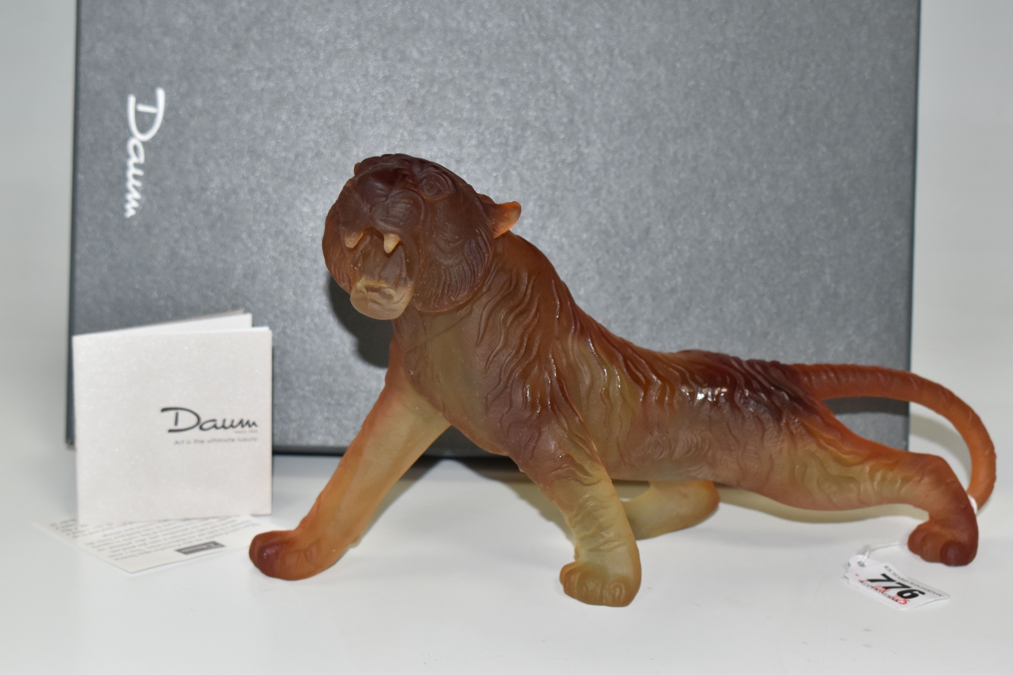 Daum Ltd Edition Bengal Tiger Sold £480