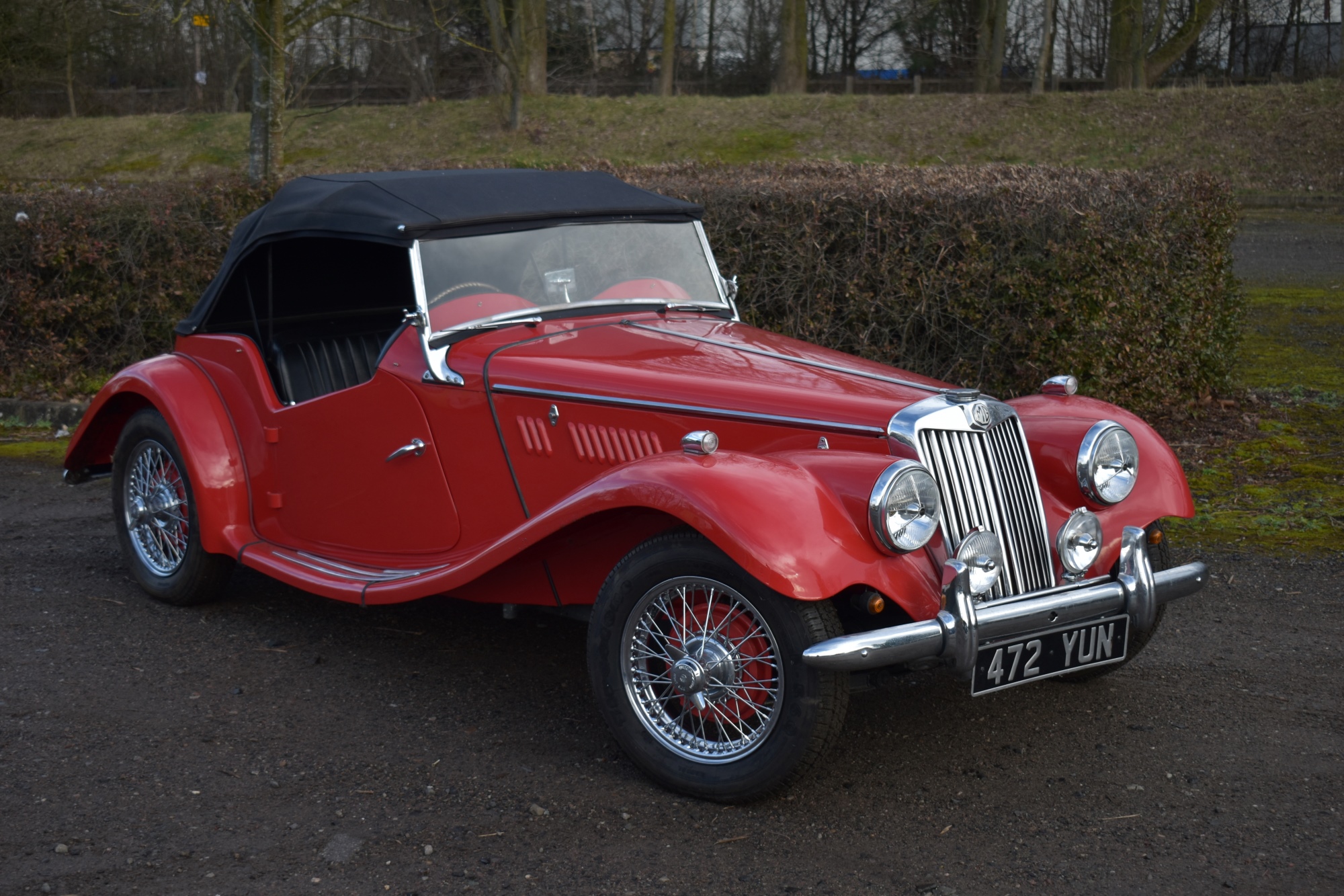 1954 MG TF 1500 Vintage Sports Roadster Sold £13,600 2