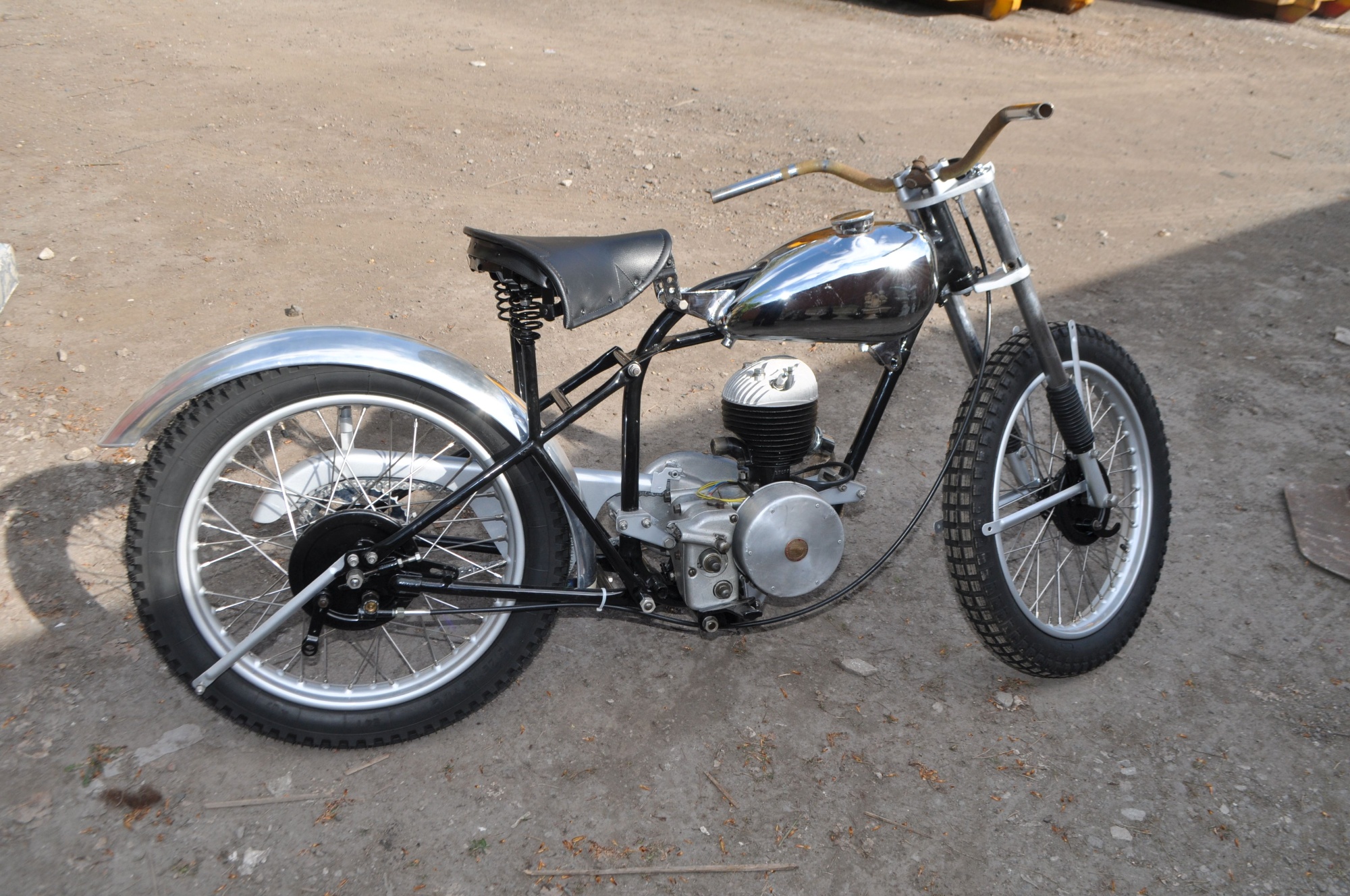 1952 DOT TD Scrambler Incomplete Restoration Motorcycle Project Sold £500
