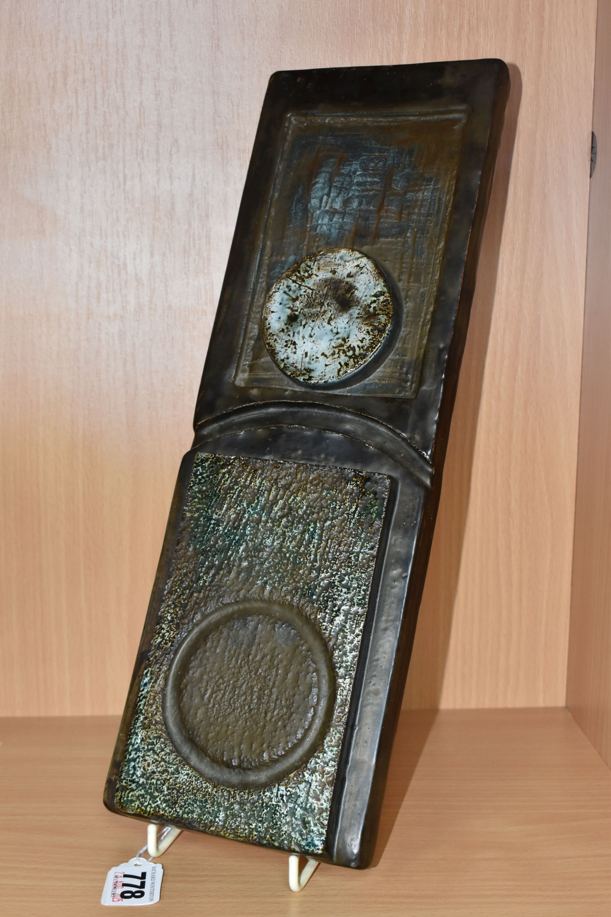 Troika Pottery St Ives Cornwall Wall Plaque Sold £900