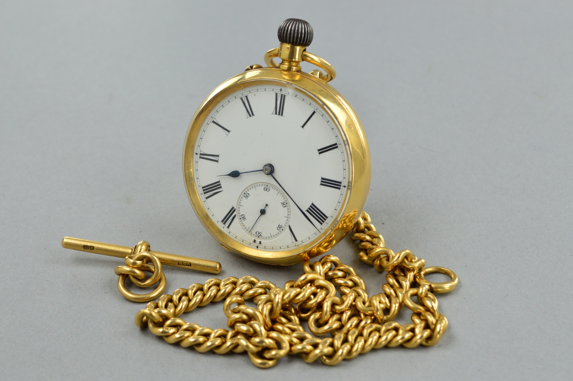 Gold Pocket Watch Sold 2 550