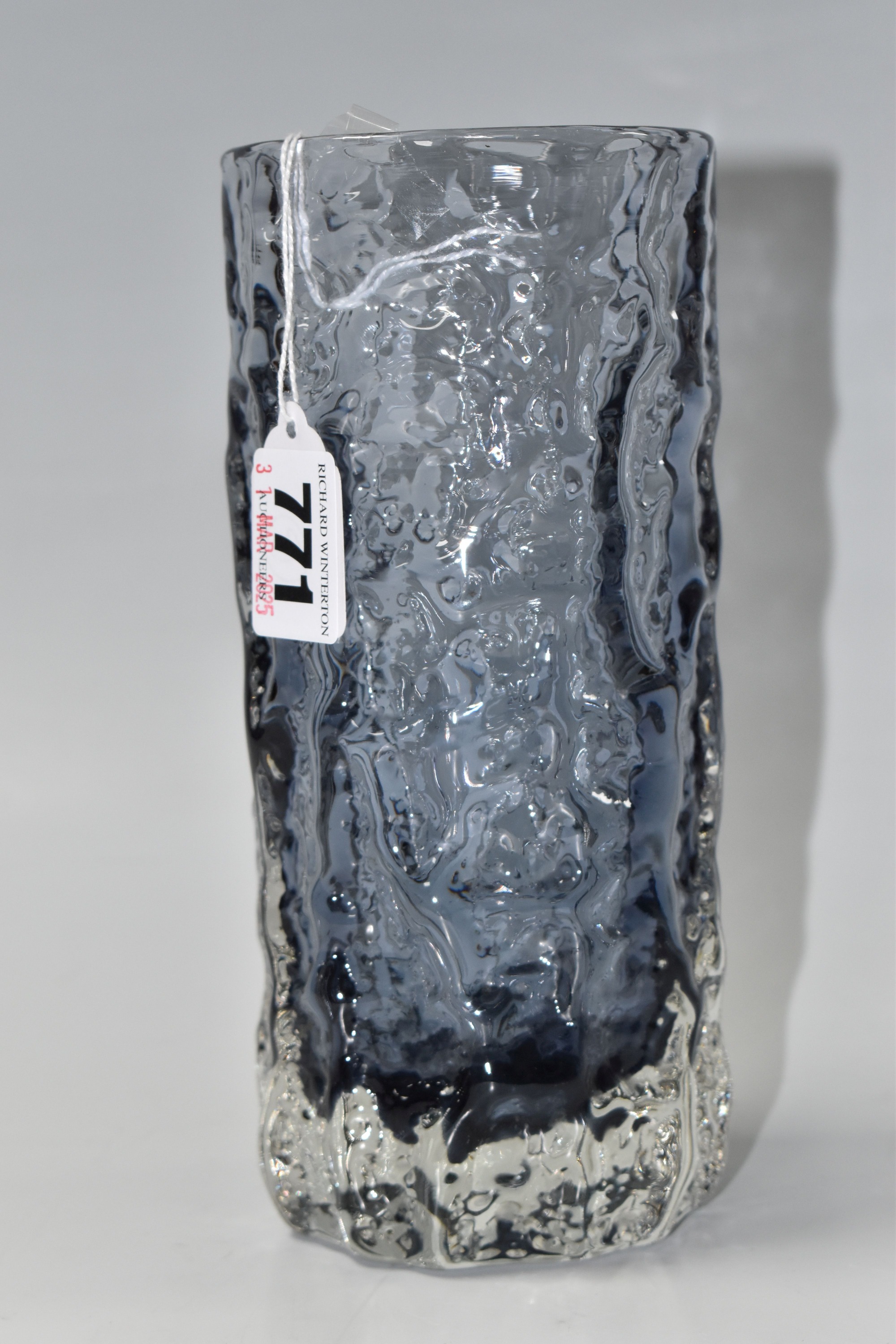 Whitefriars 9690 Pattern Bark Vase Sold £400
