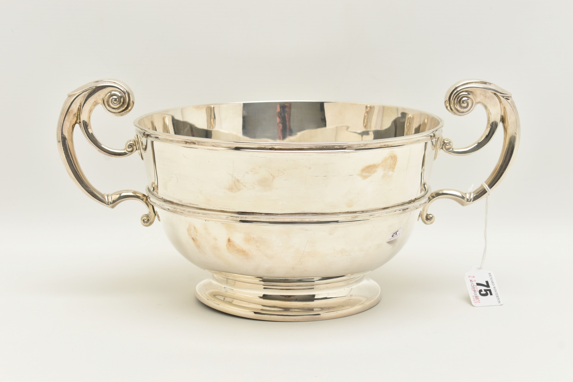 Late Victorian Silver Bowl Sold £640