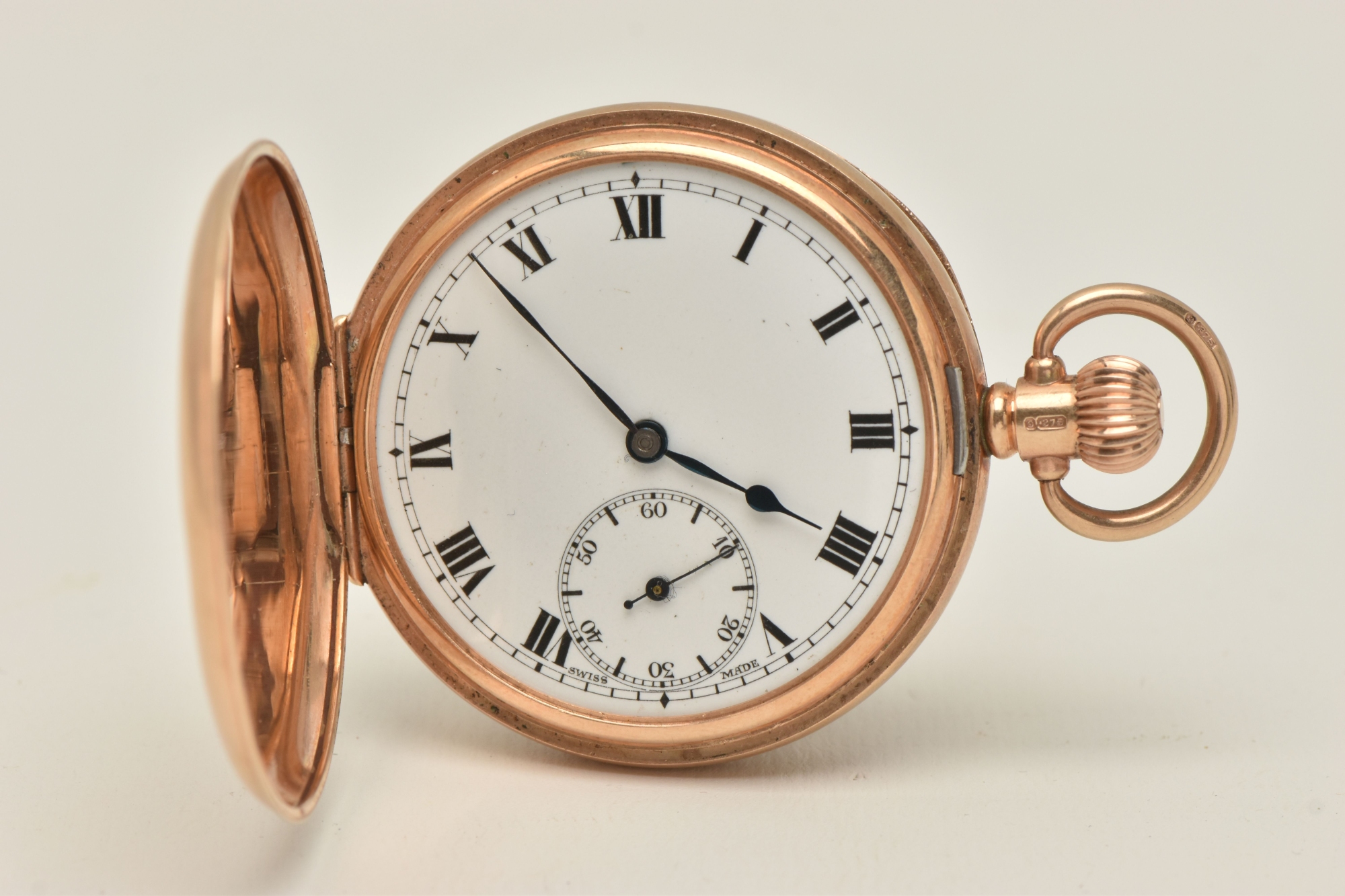 9Ct Gold Full Hunter Pocket Watch Sold £800
