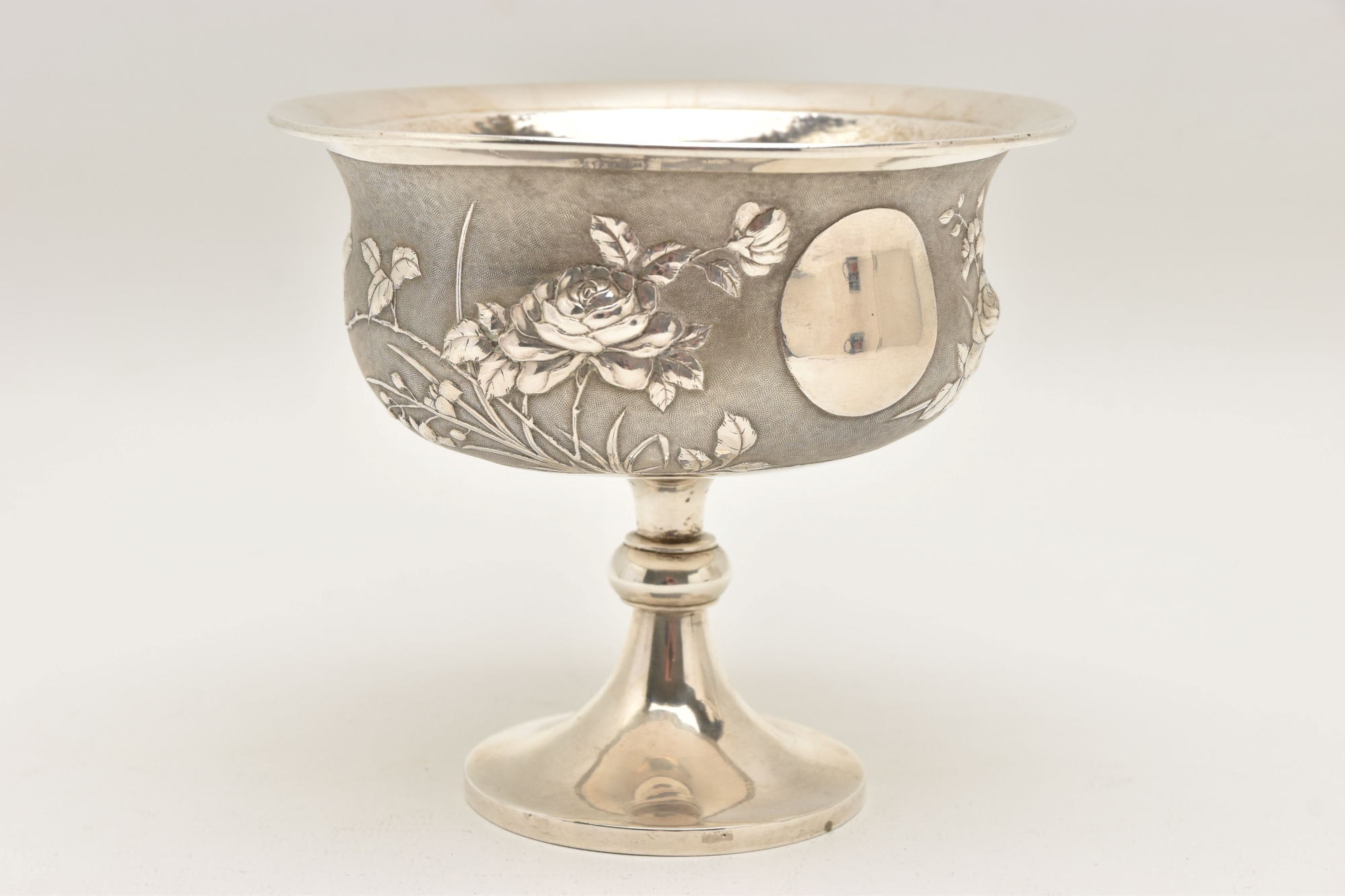 Early C20th Chinese Silver Pedestal Bowl Sold £320