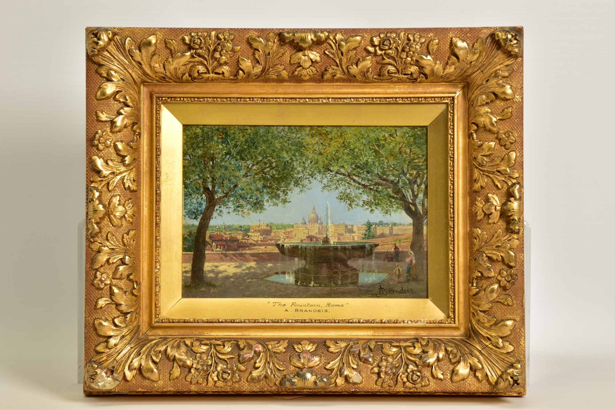 ‘The Fountain, Rome’ By Antonietta Brandeis Sold £3,800