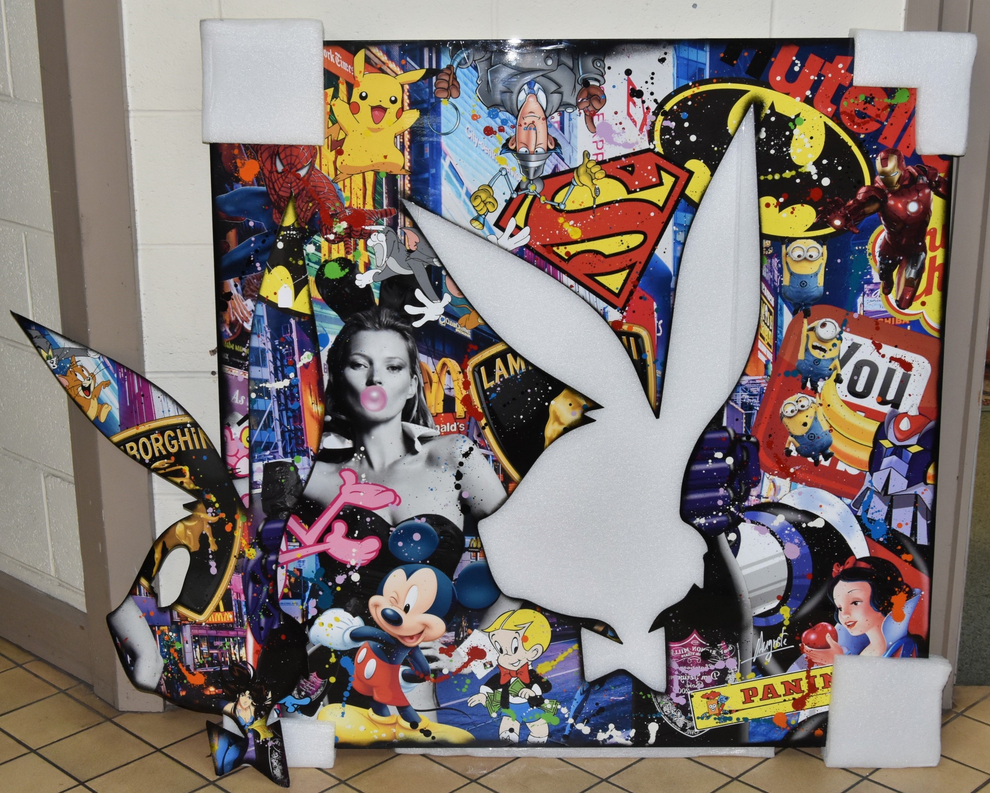 Auguste 'Playboy Kate' Mixed Media Sold £420