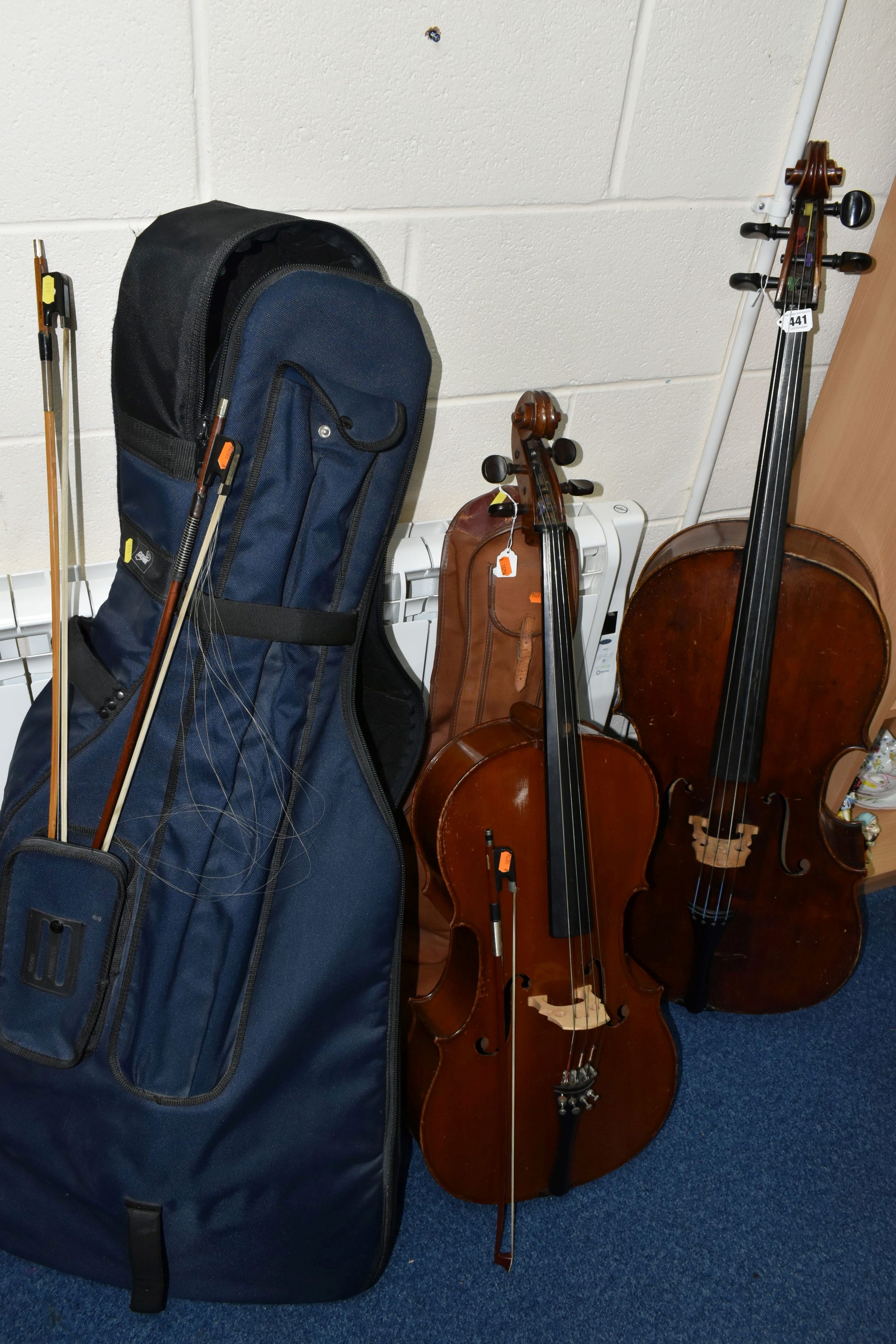 Two Cellos Sold £9,200