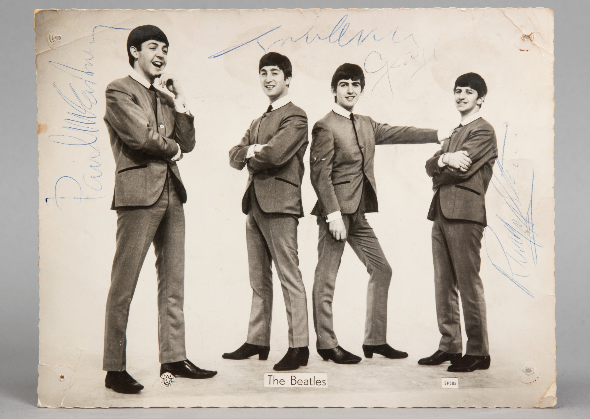 Beatles Signed Photograph Sold £3,000