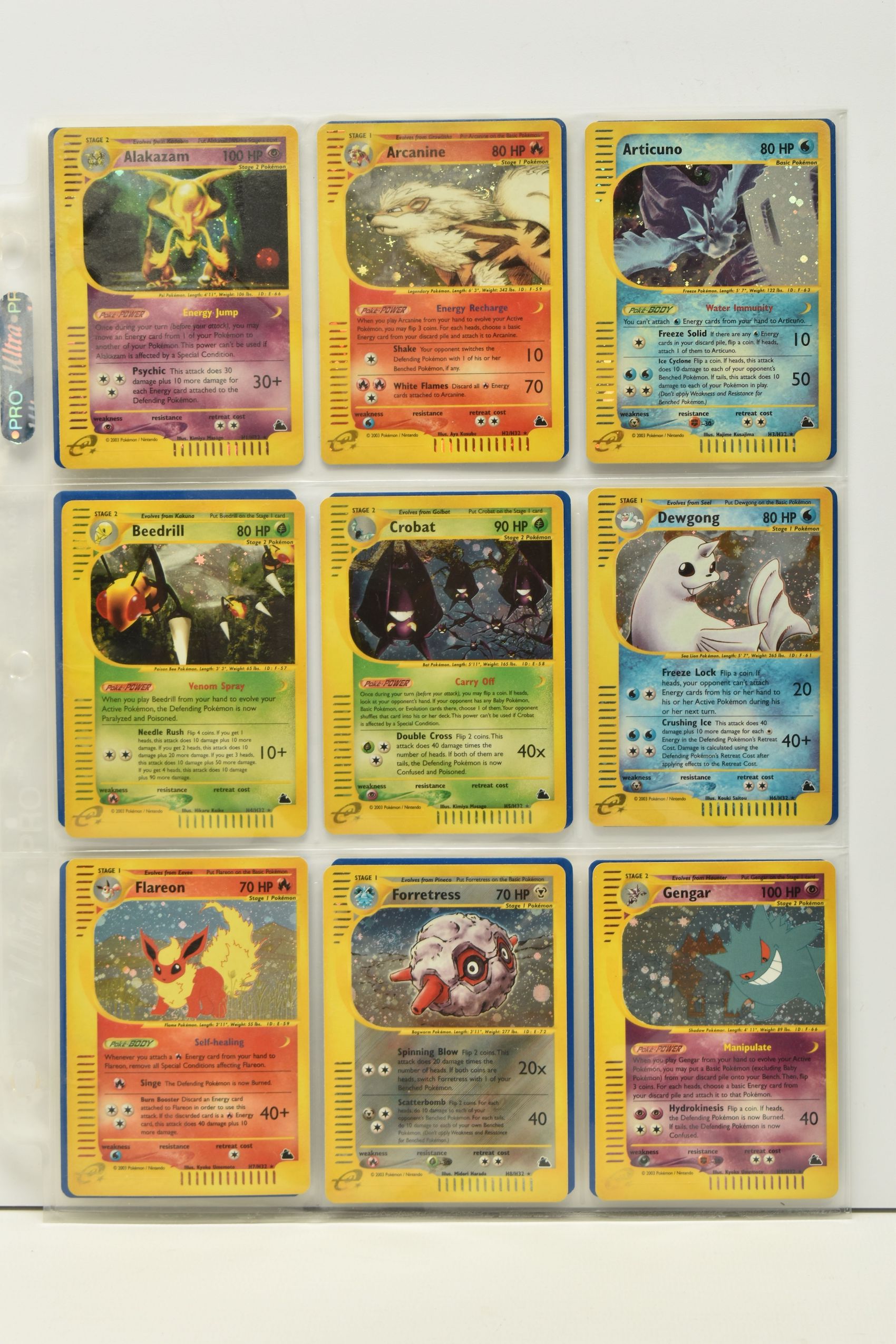 Pokemon Complete Skyridge Master Set Sold £18,000