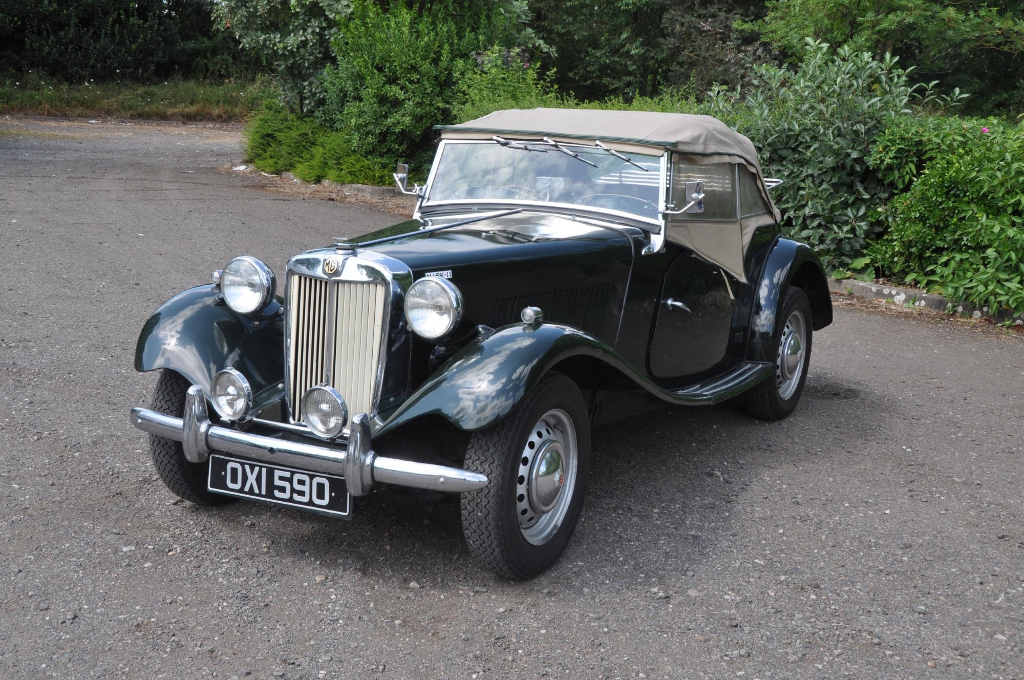 1953 MG TD Mark II Sold £13,500