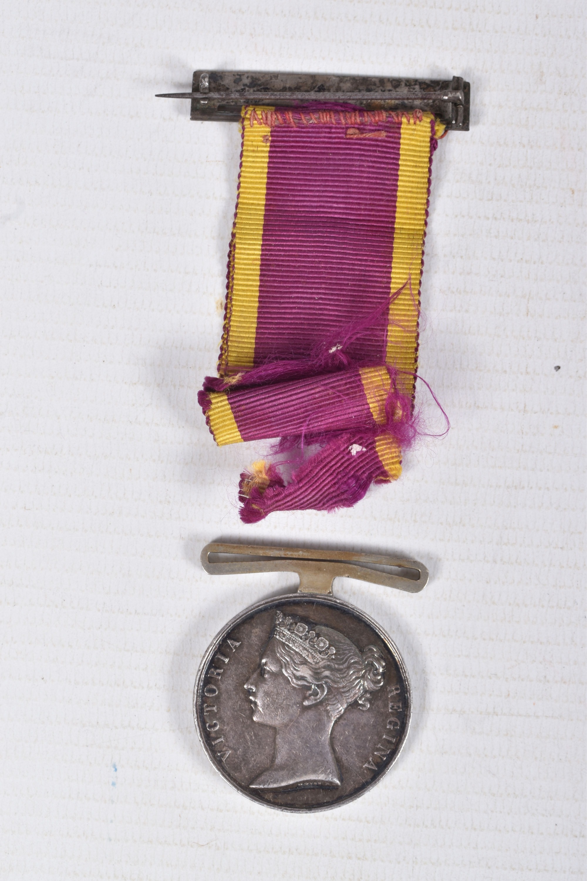 1842 China Medal To Royal Marine Sold £420
