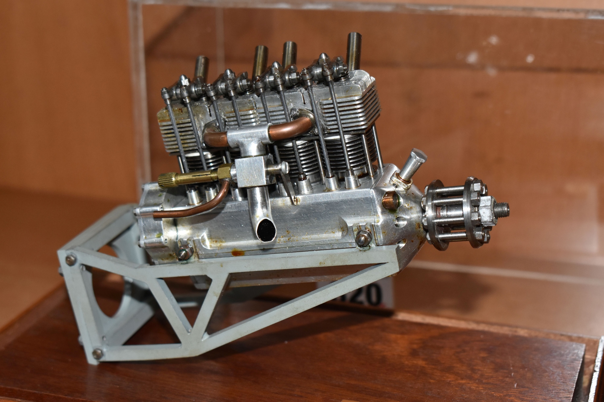 Working Model Of De Havilland Cirrus Engine Sold £1,350