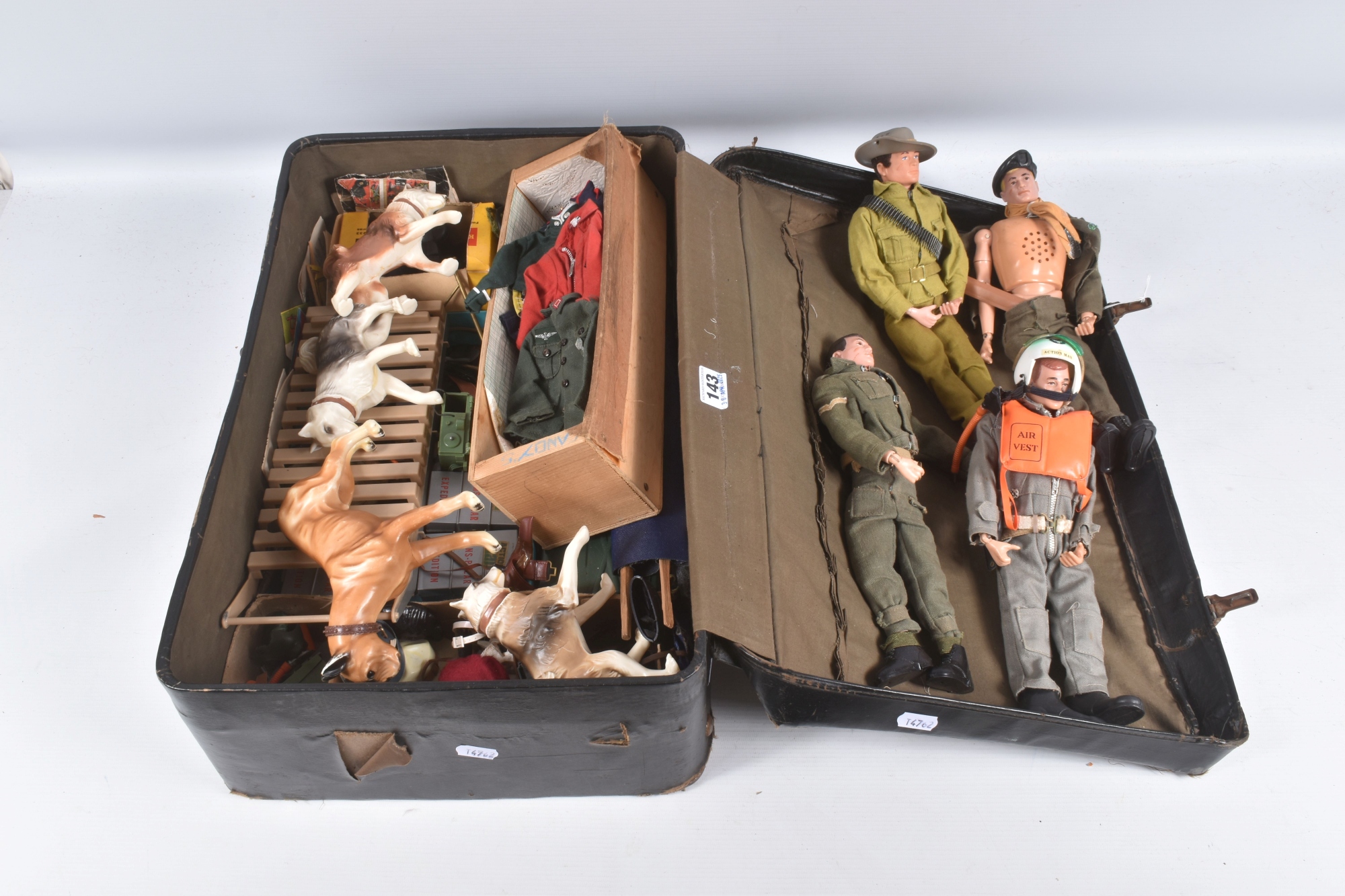 Palitoy Action Man Figures Uniforms And Accessories Sold £260