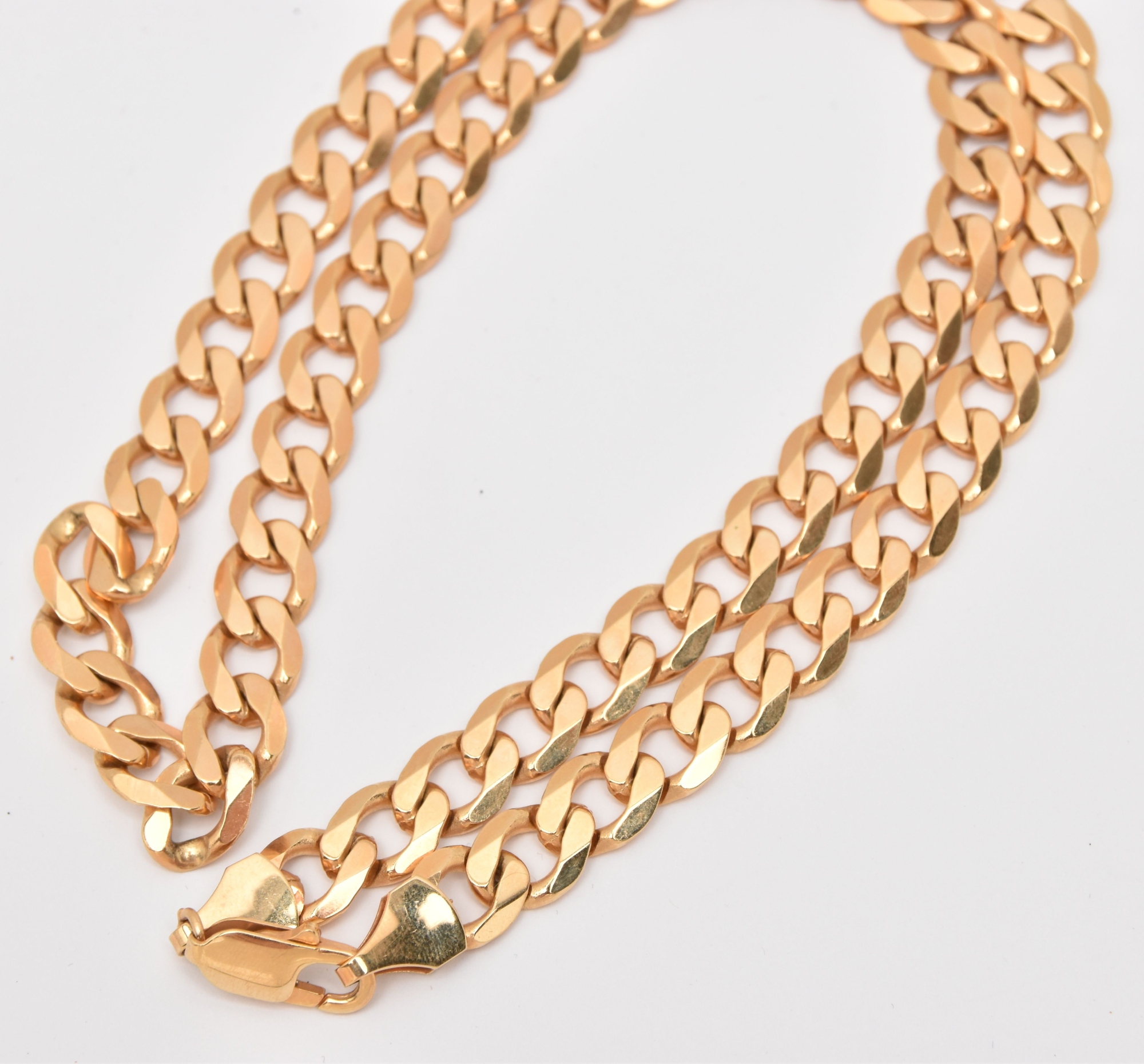 Heavy 9Ct Gold Chain Necklace Sold £1,350