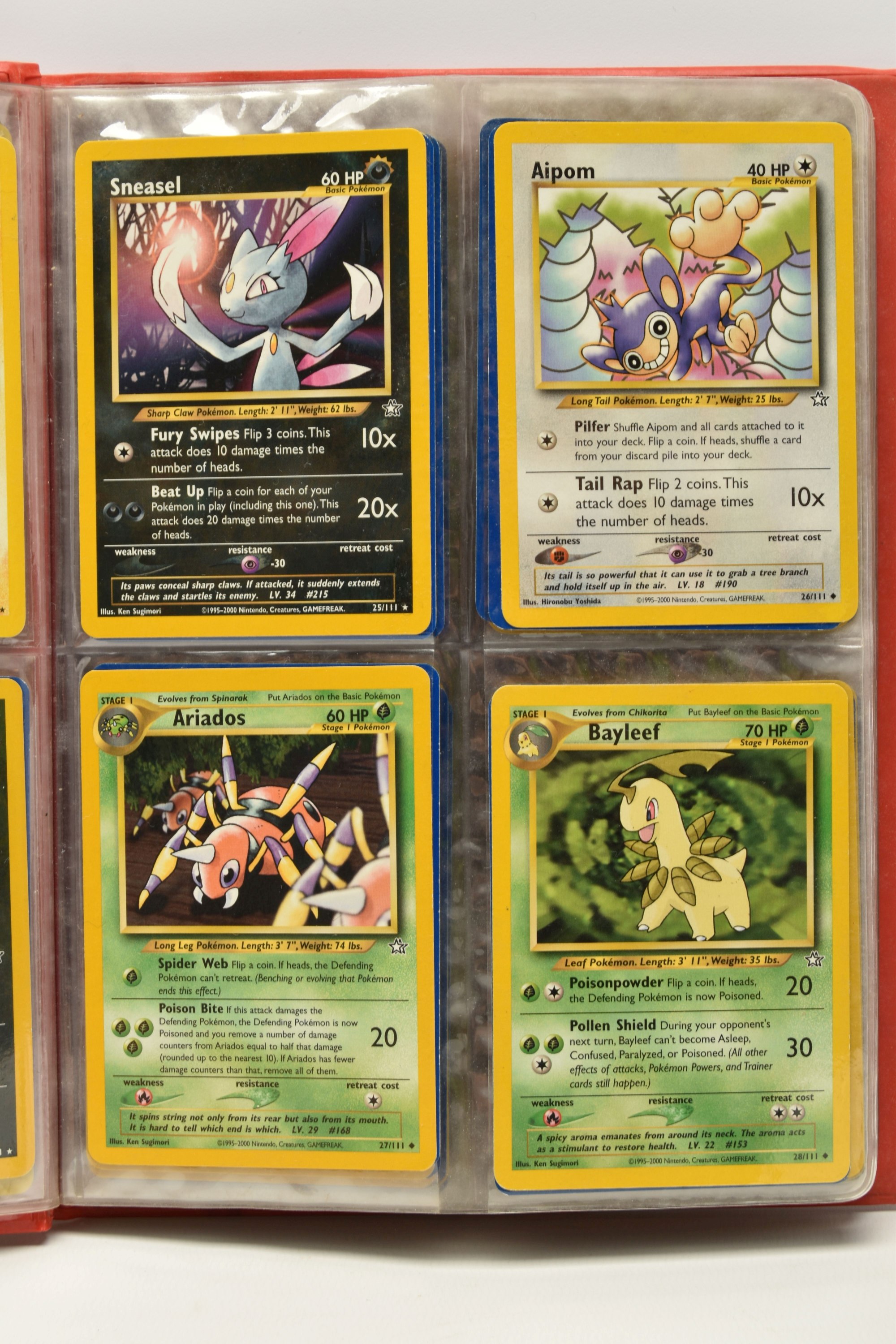 Complete Pokémon Neo Genesis Set Sold £750